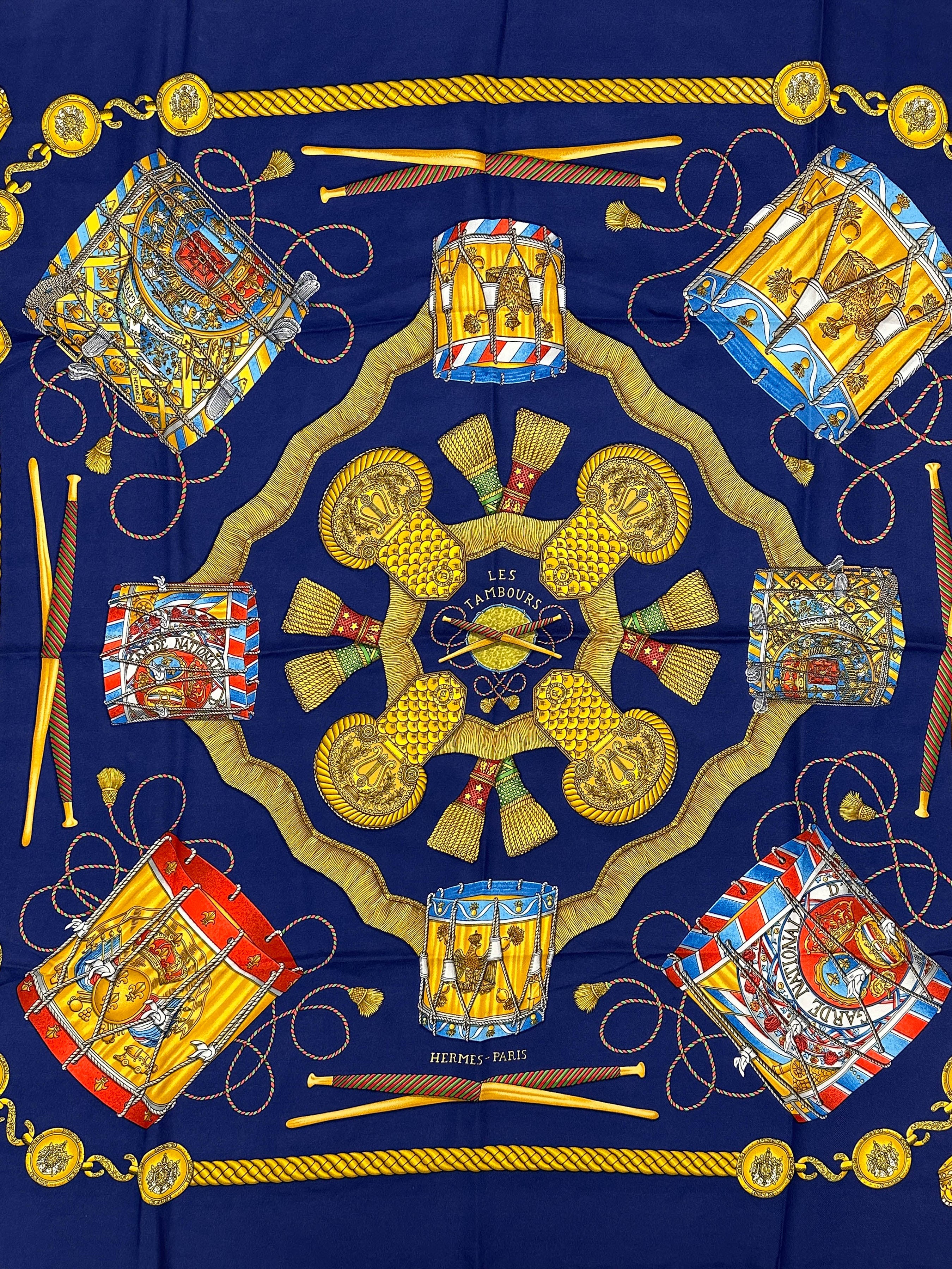 Hermès Les Tambours 90