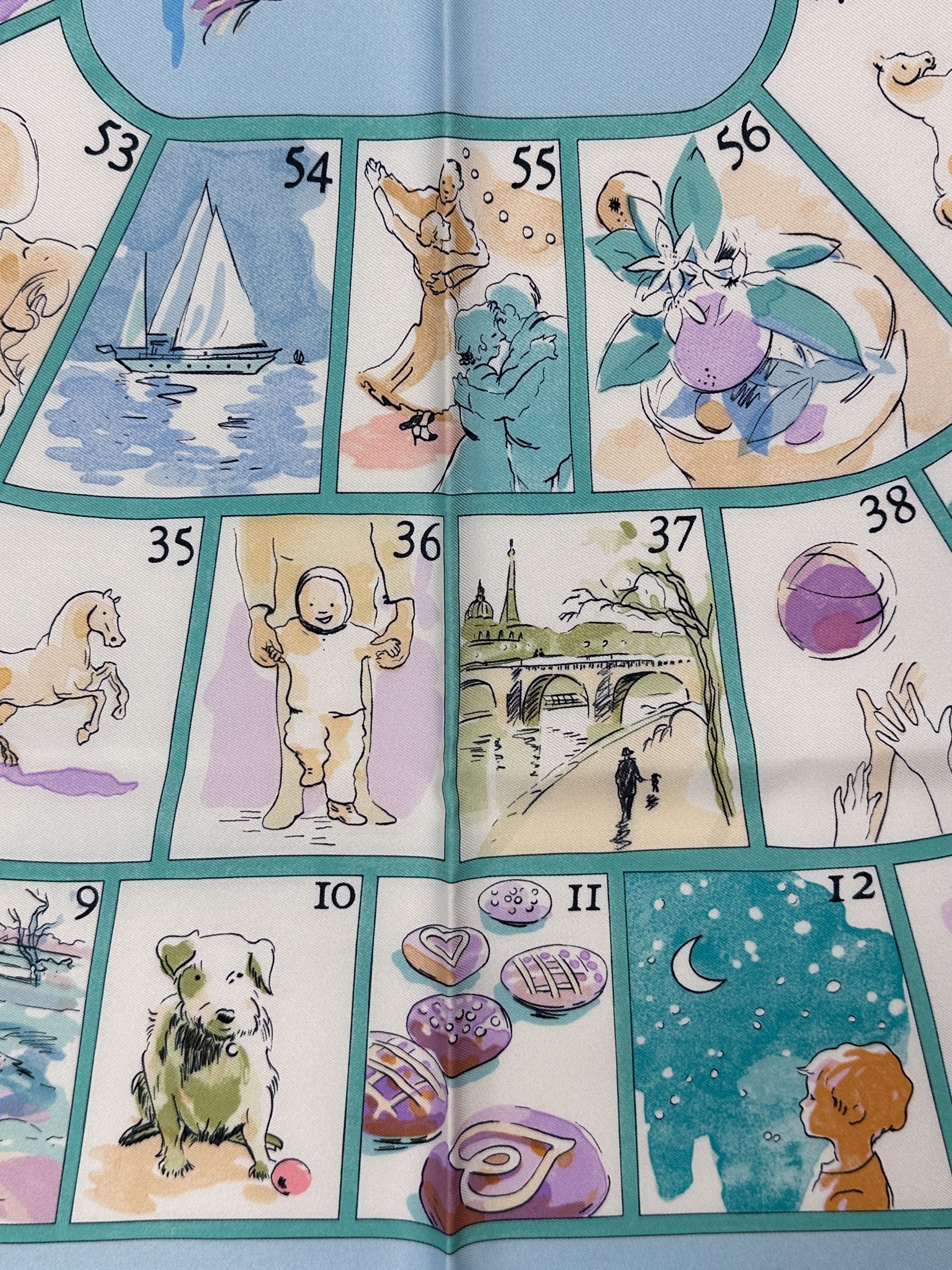 Hermès Le Jeu des Petits Bonheurs 90