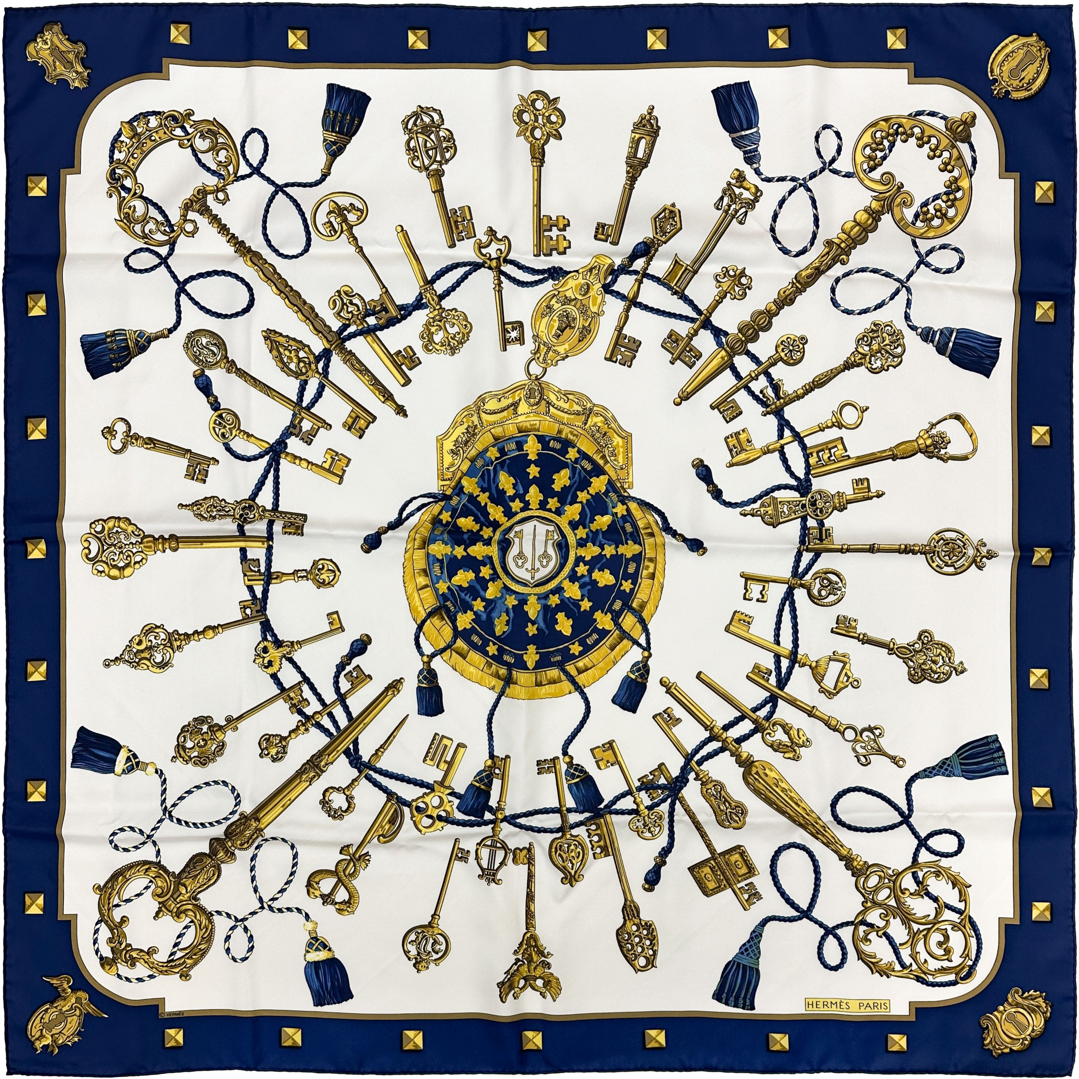 Hermès Les Cles 90