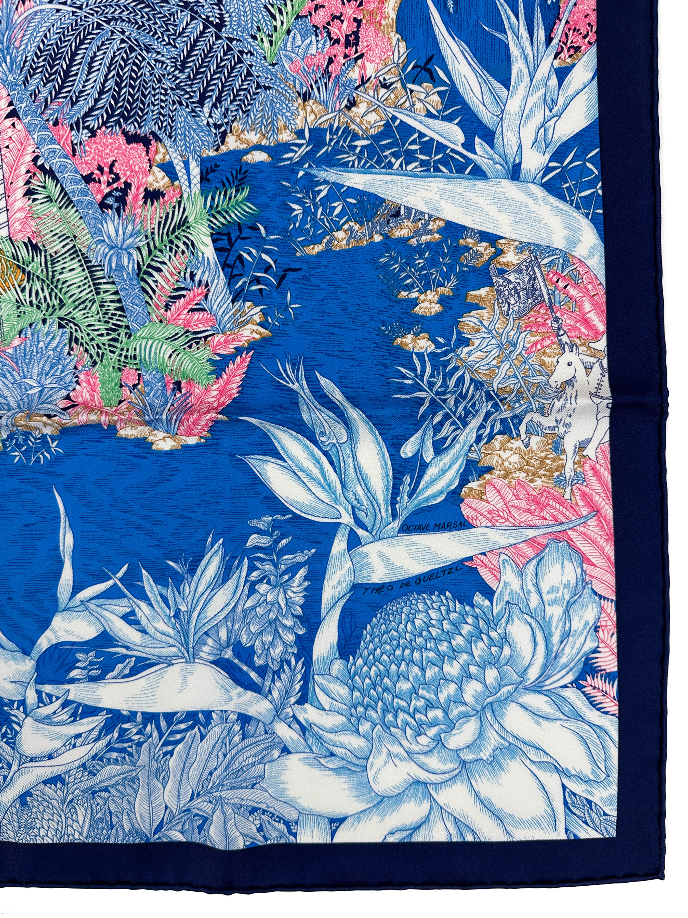 Hermès Faubourg Tropical 90