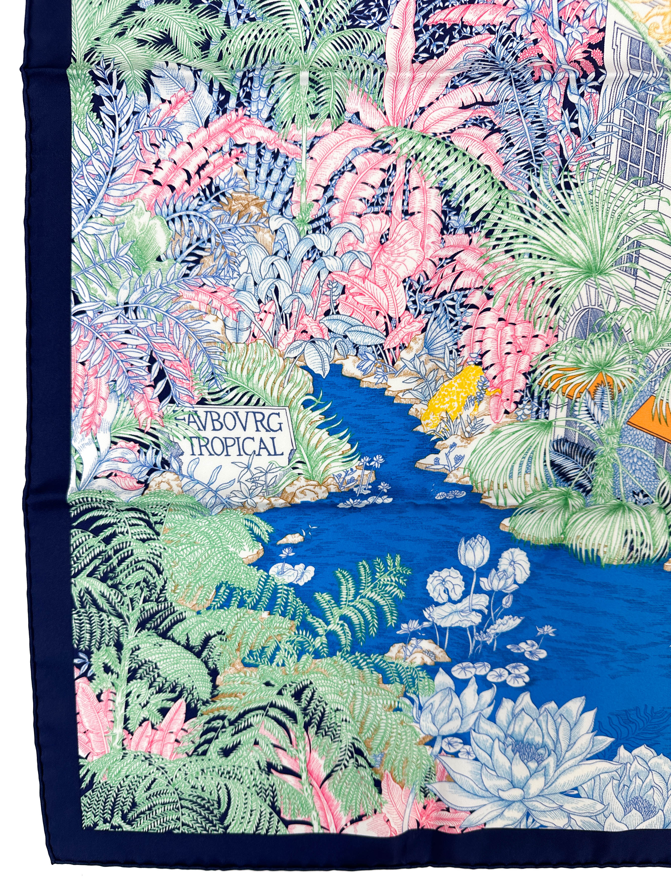 Hermès Faubourg Tropical 90