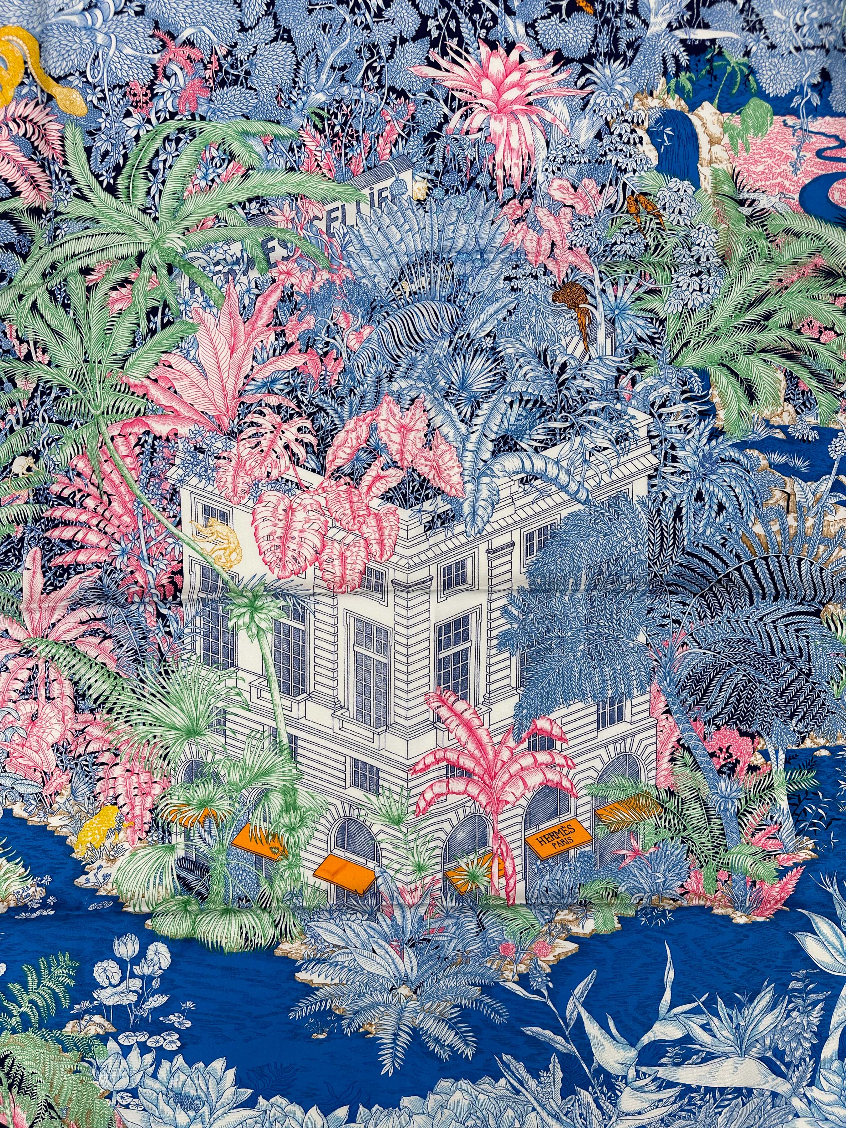 Hermès Faubourg Tropical 90