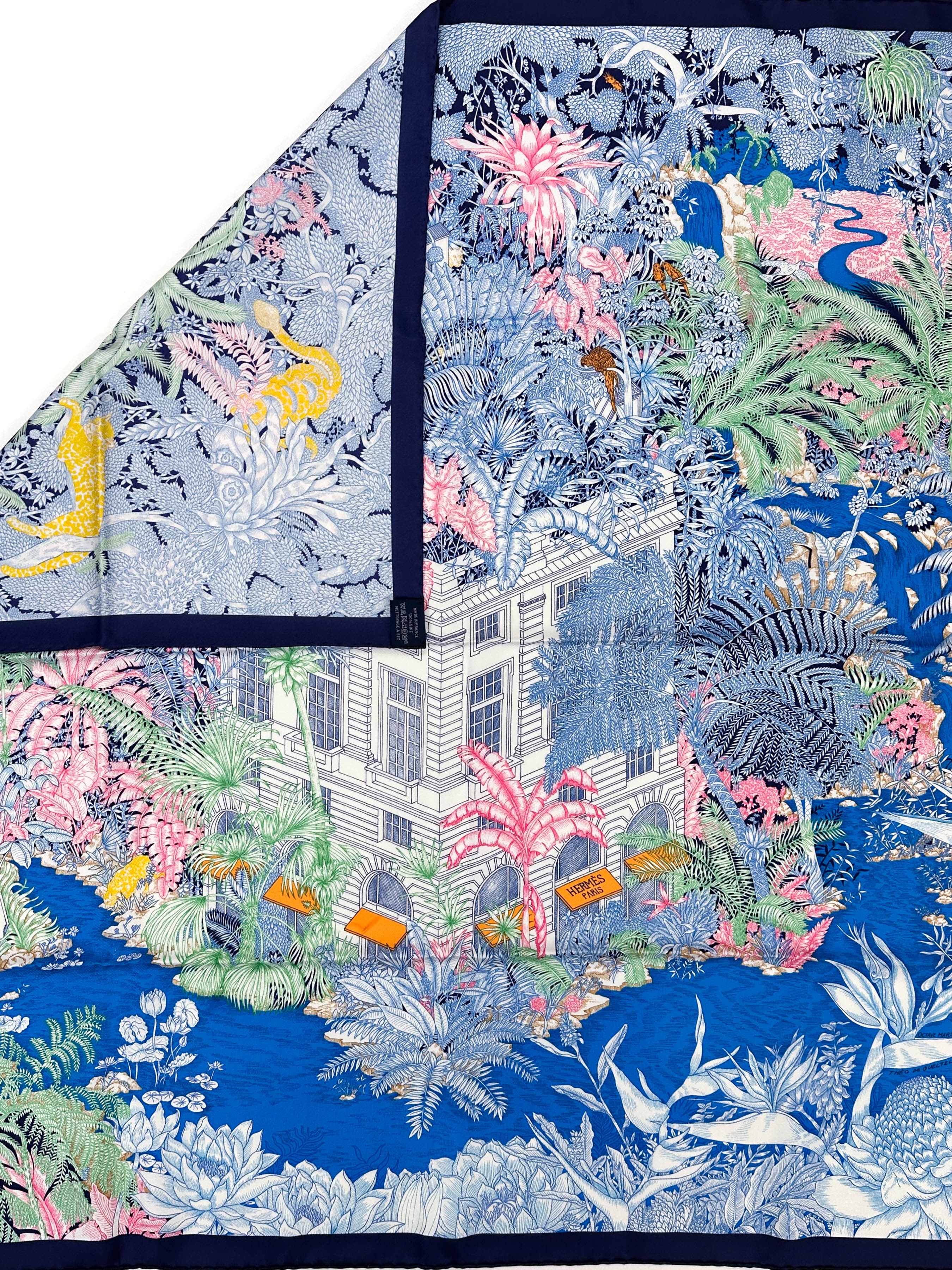 Hermès Faubourg Tropical 90