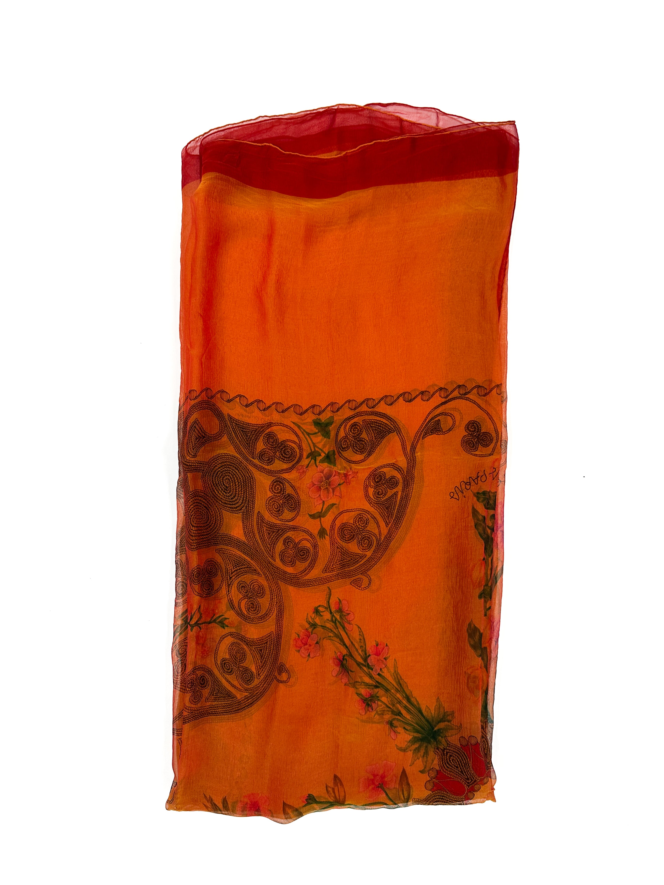 Hermès Arabesques Changeant Mousseline 140