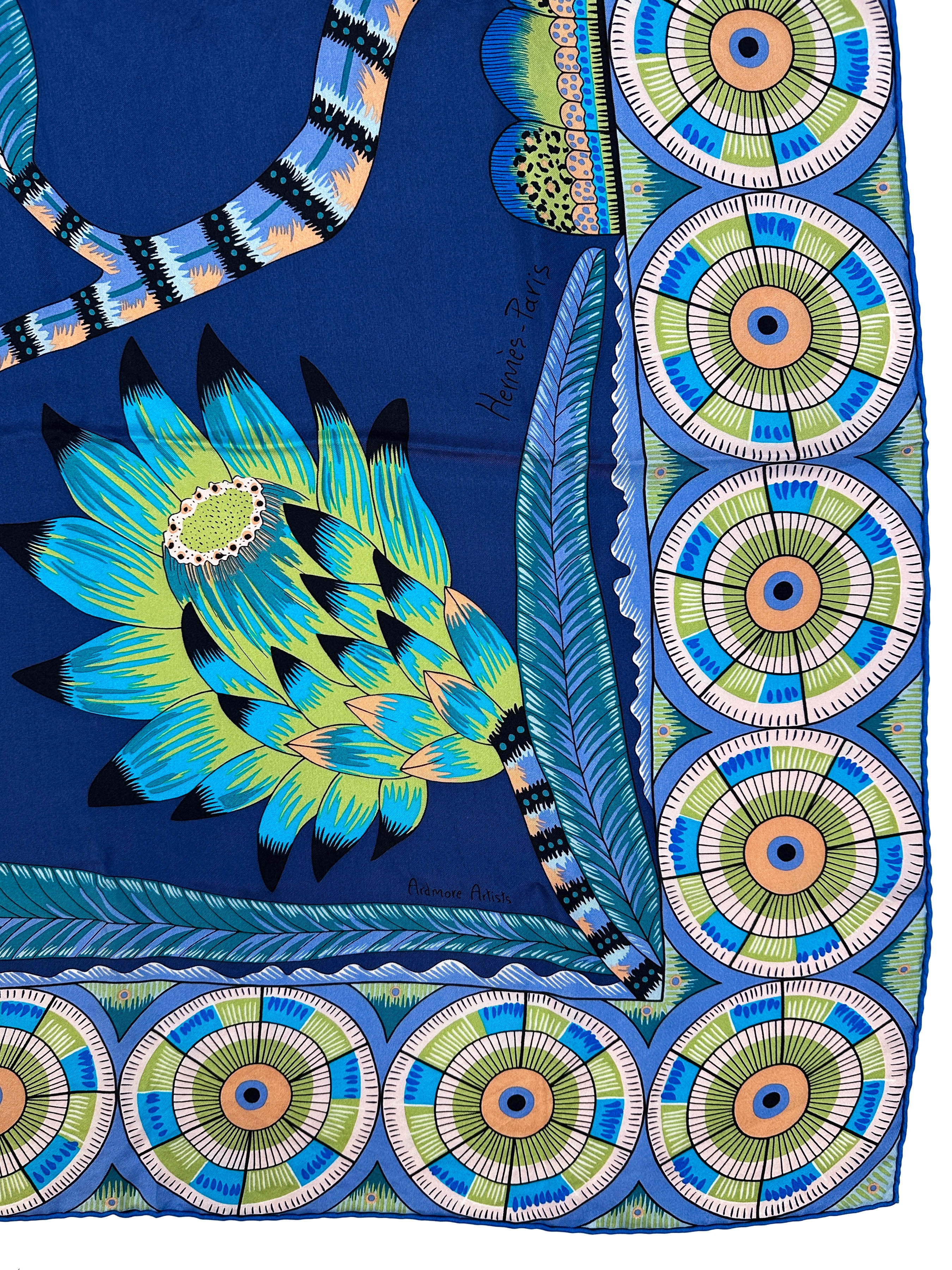 Hermès The Savana Dance Wash Silk 140