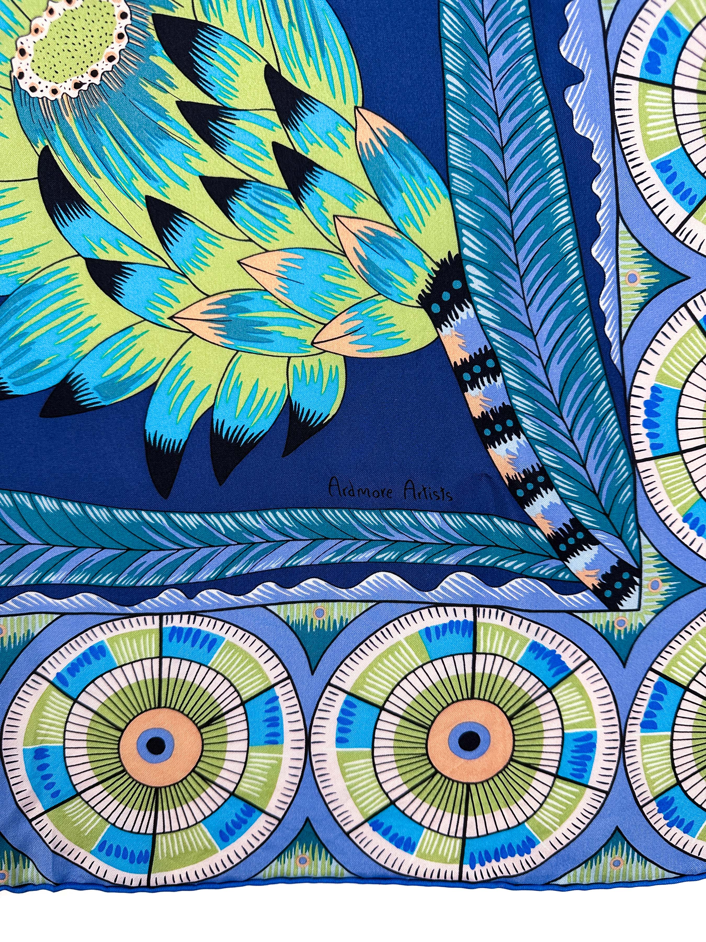 Hermès The Savana Dance Wash Silk 140