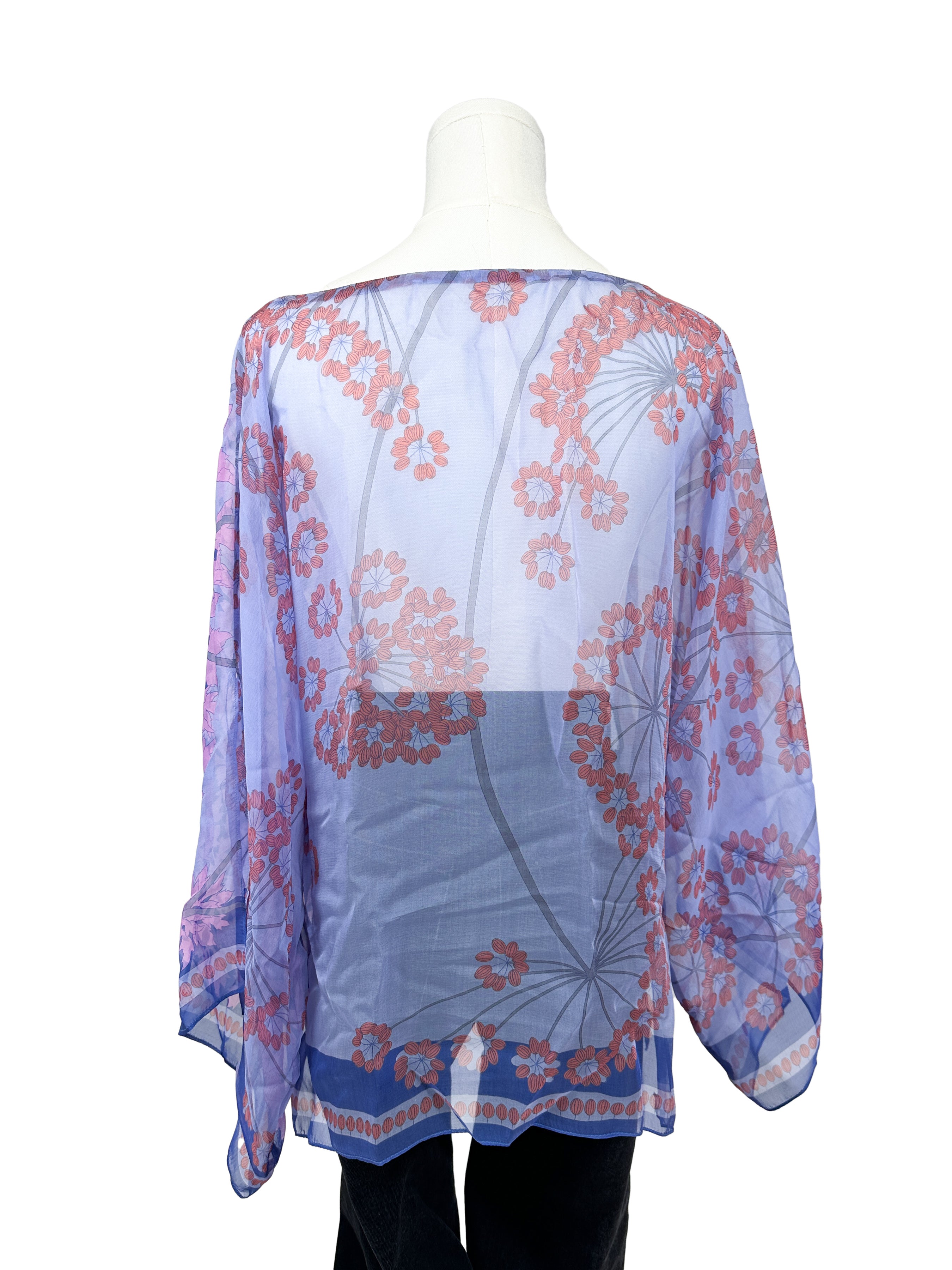 Hermès Ombelles Mousseline Top