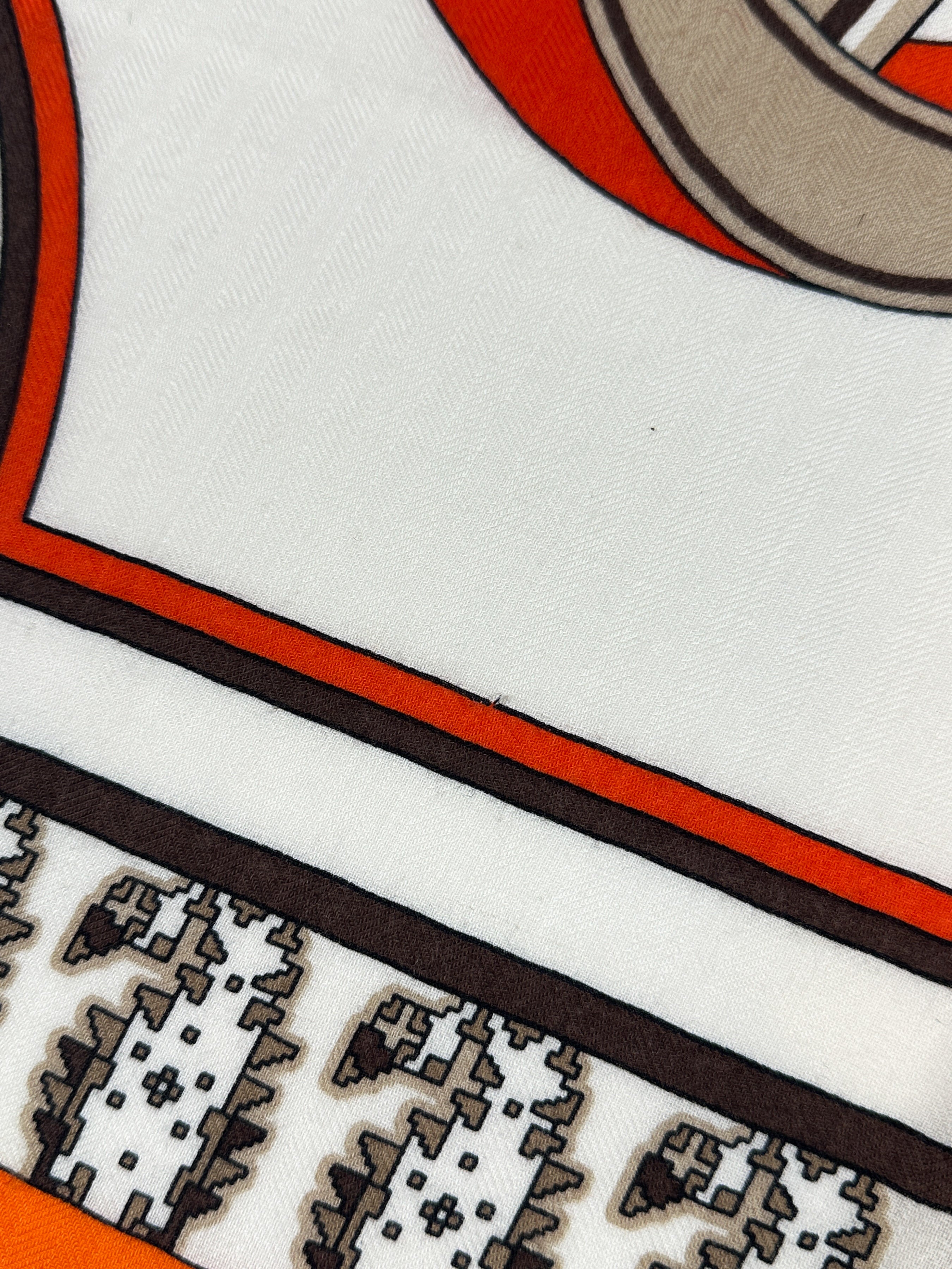 Hermès Les Roues de Phaéton Cashmere Silk 140