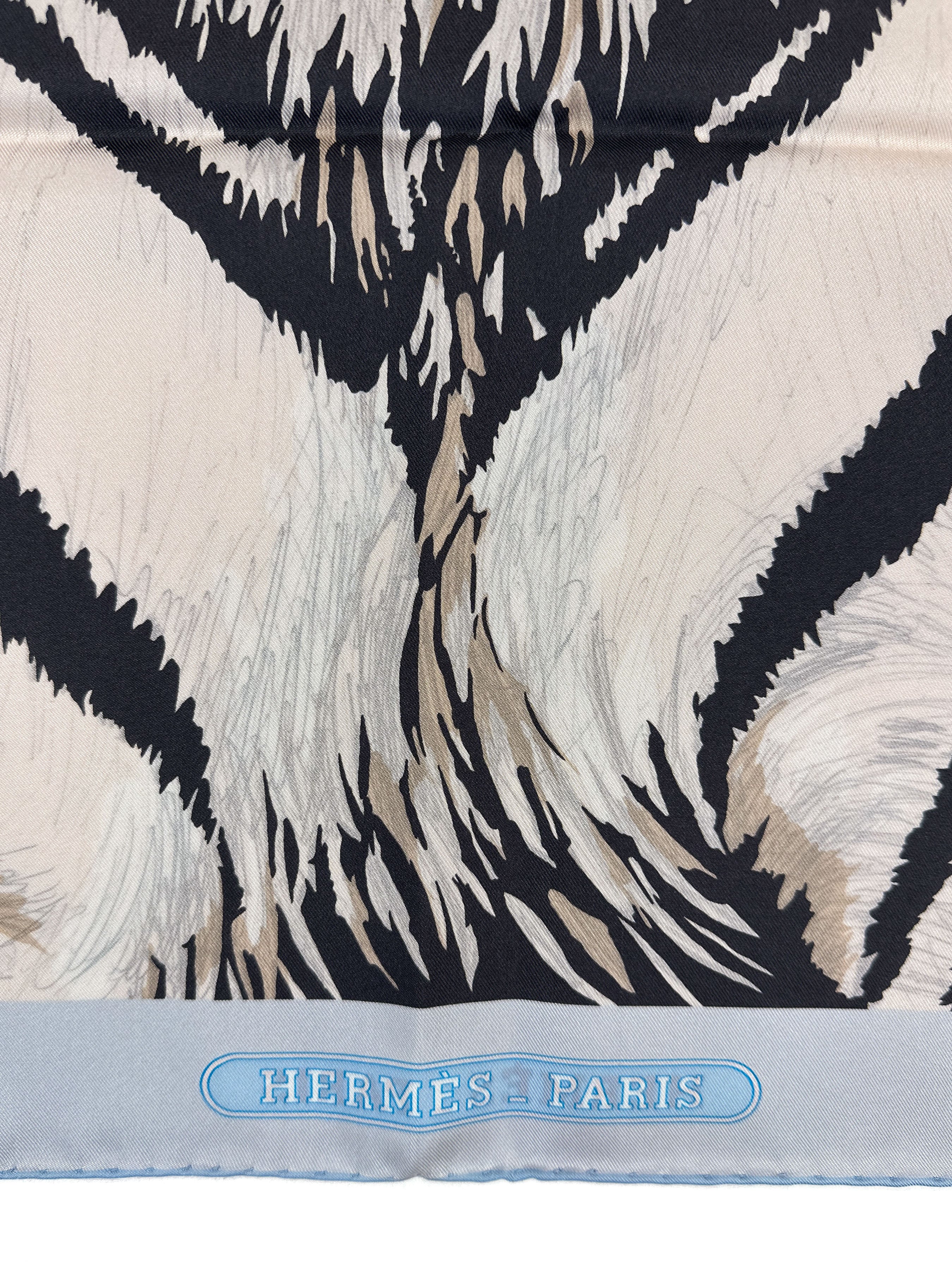 Hermès Tigre Royal Double Face 90