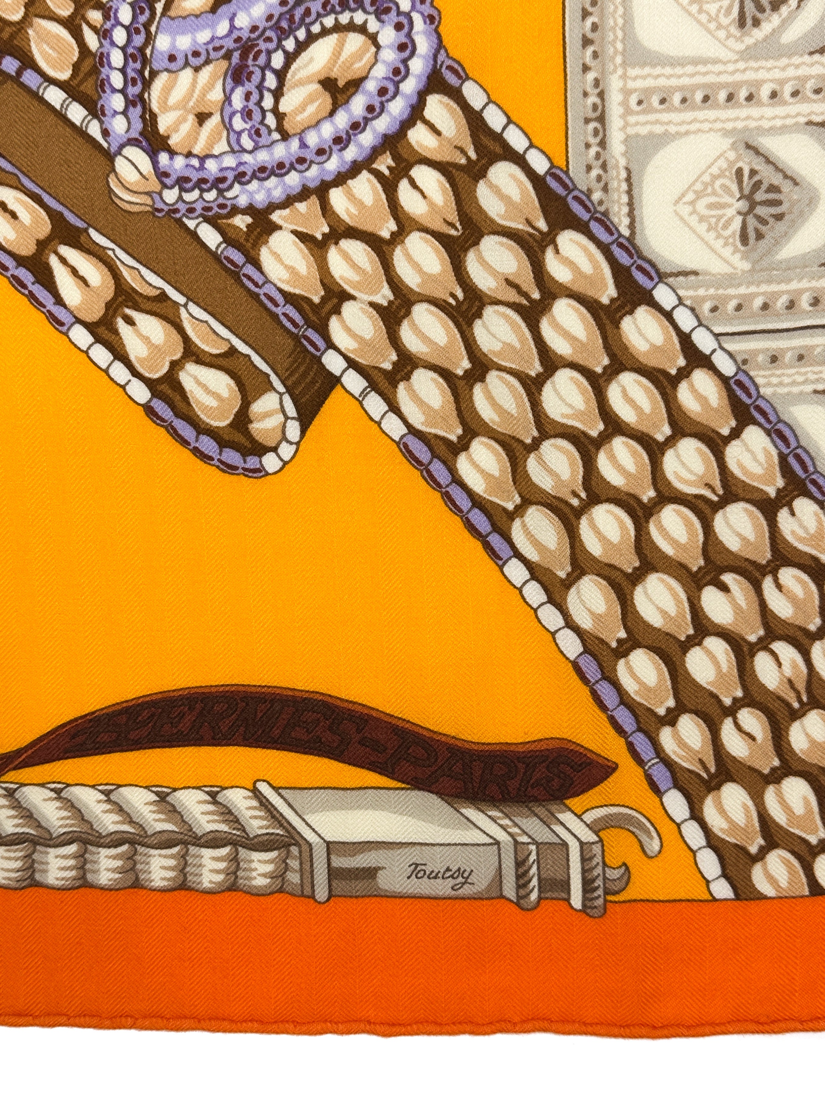 Hermès Centuries et Liens Cashmere Silk 140