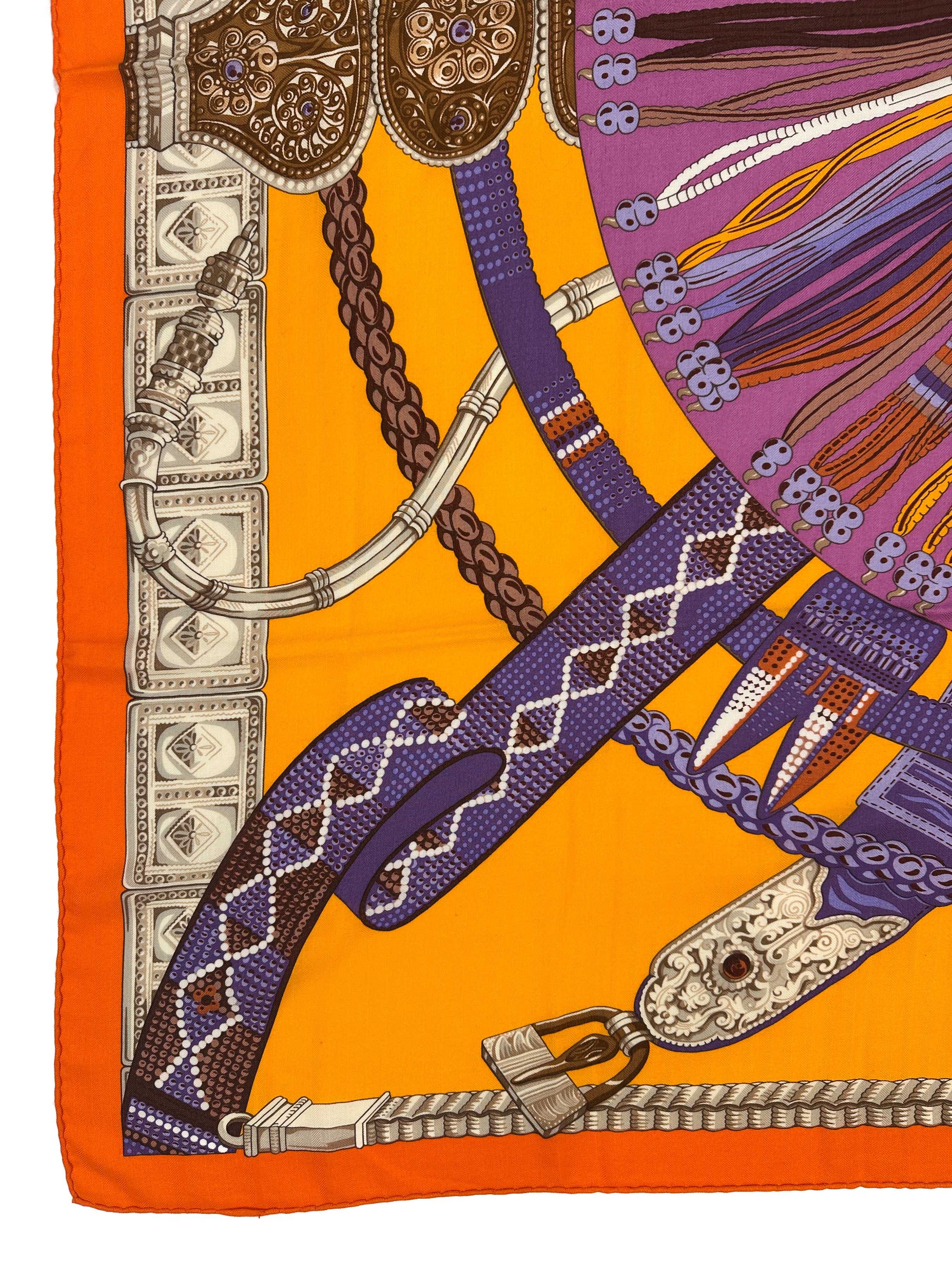 Hermès Centuries et Liens Cashmere Silk 140