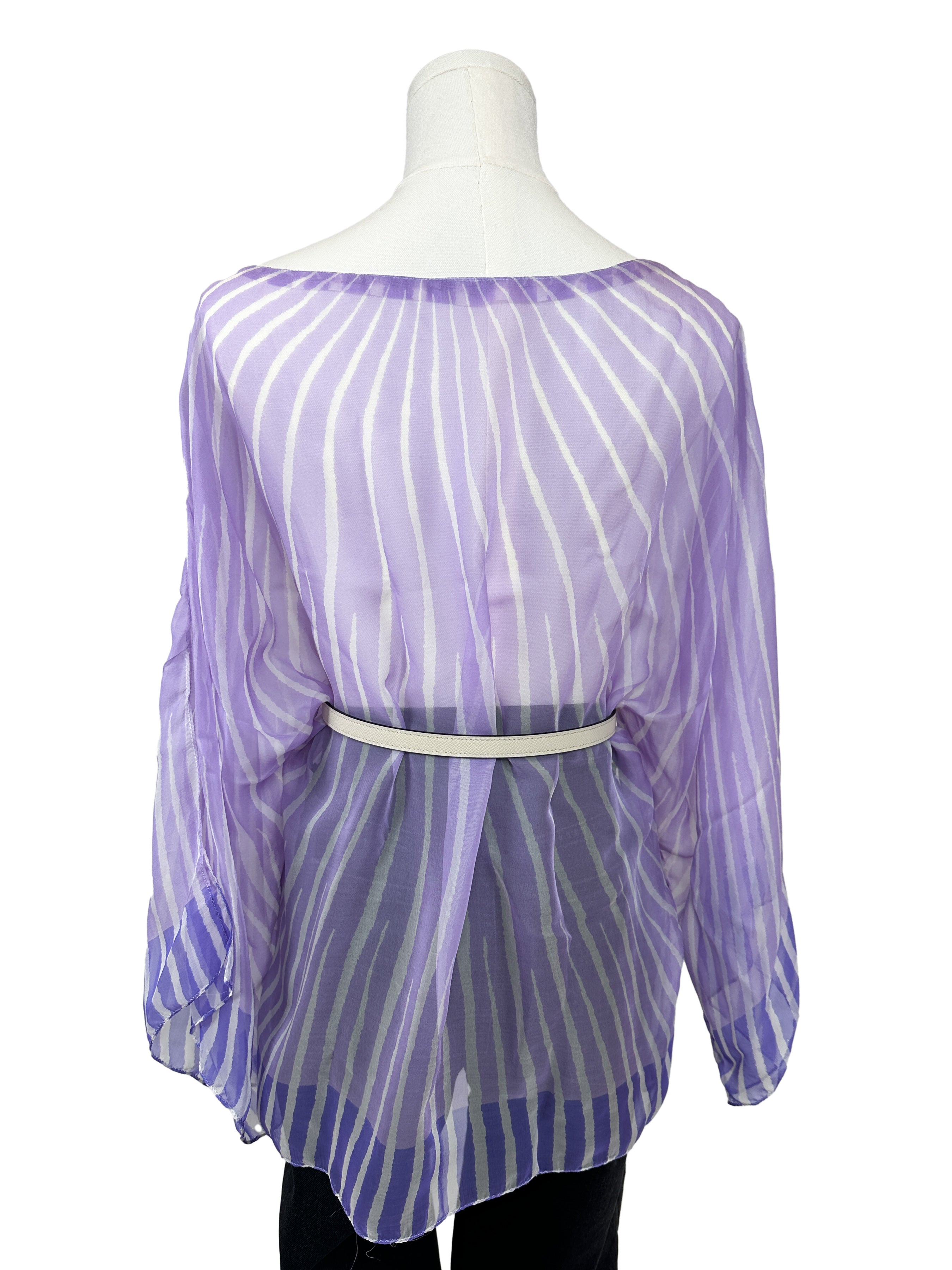 Hermès Soleil Mousseline Top