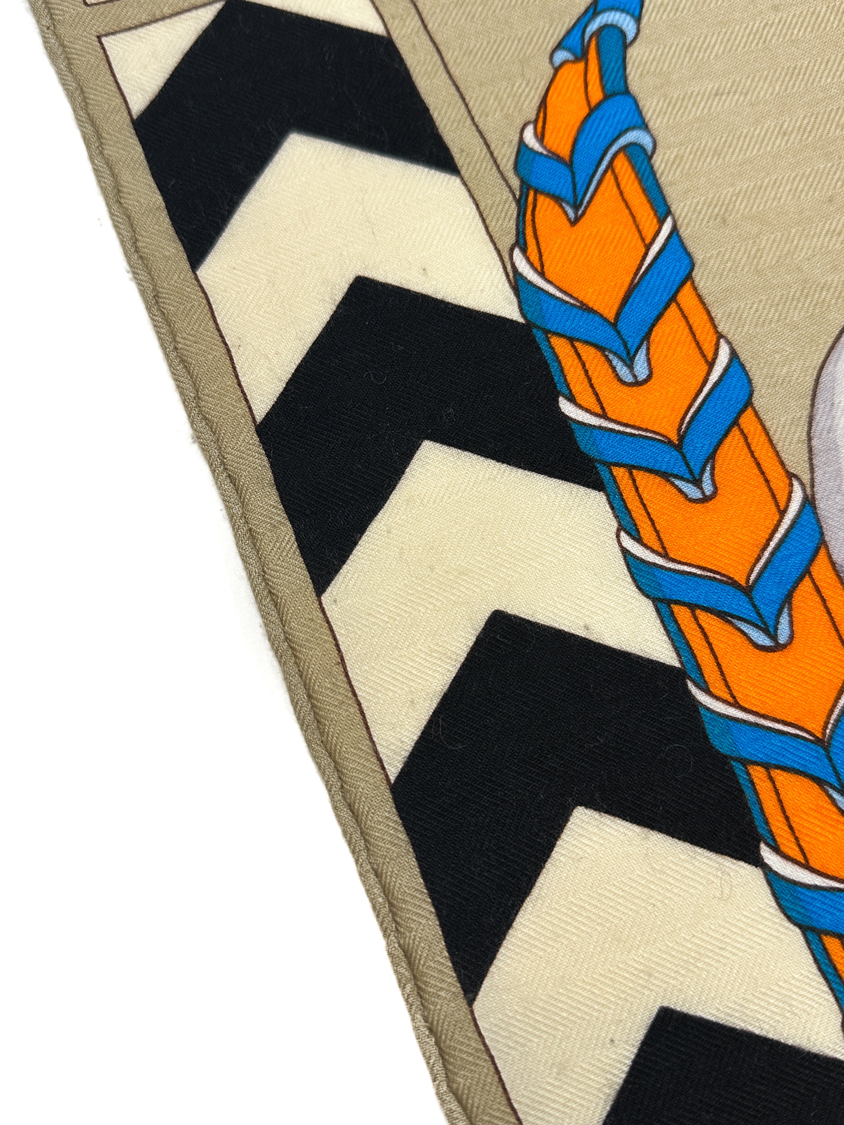 Hermès Panoplie Equestre Cashmere Silk 140