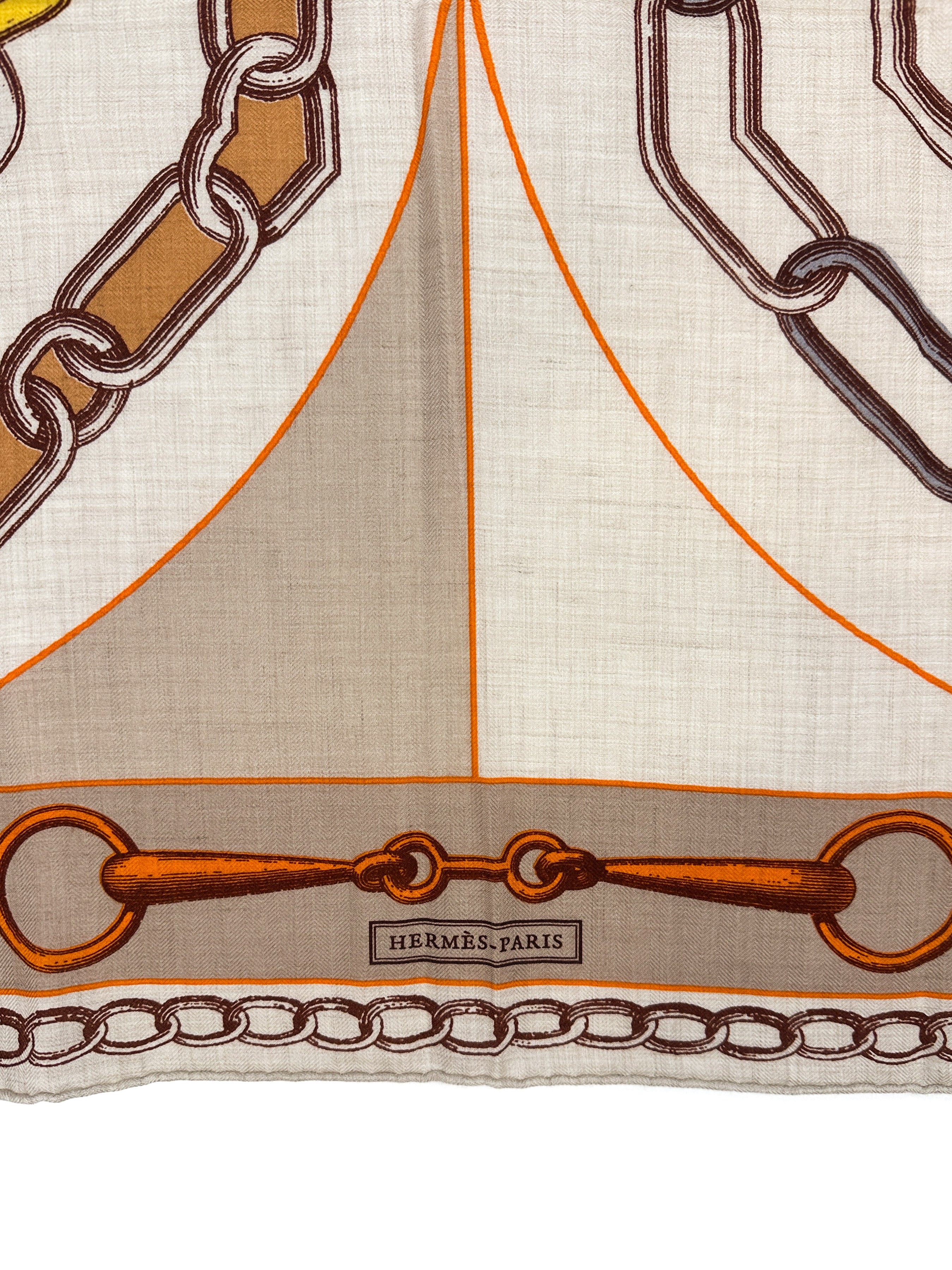 Hermès Effet Kaleidoscope Cashmere Silk 140