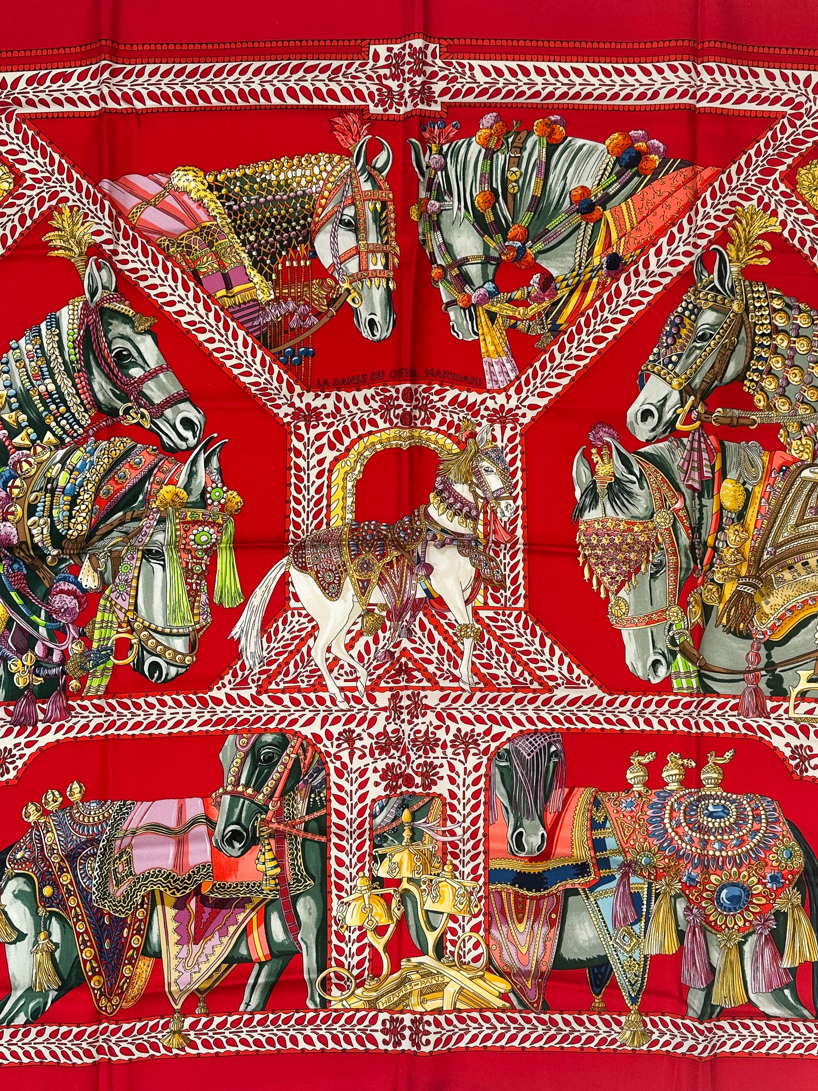 Hermès La Danse du Cheval Marwari 90