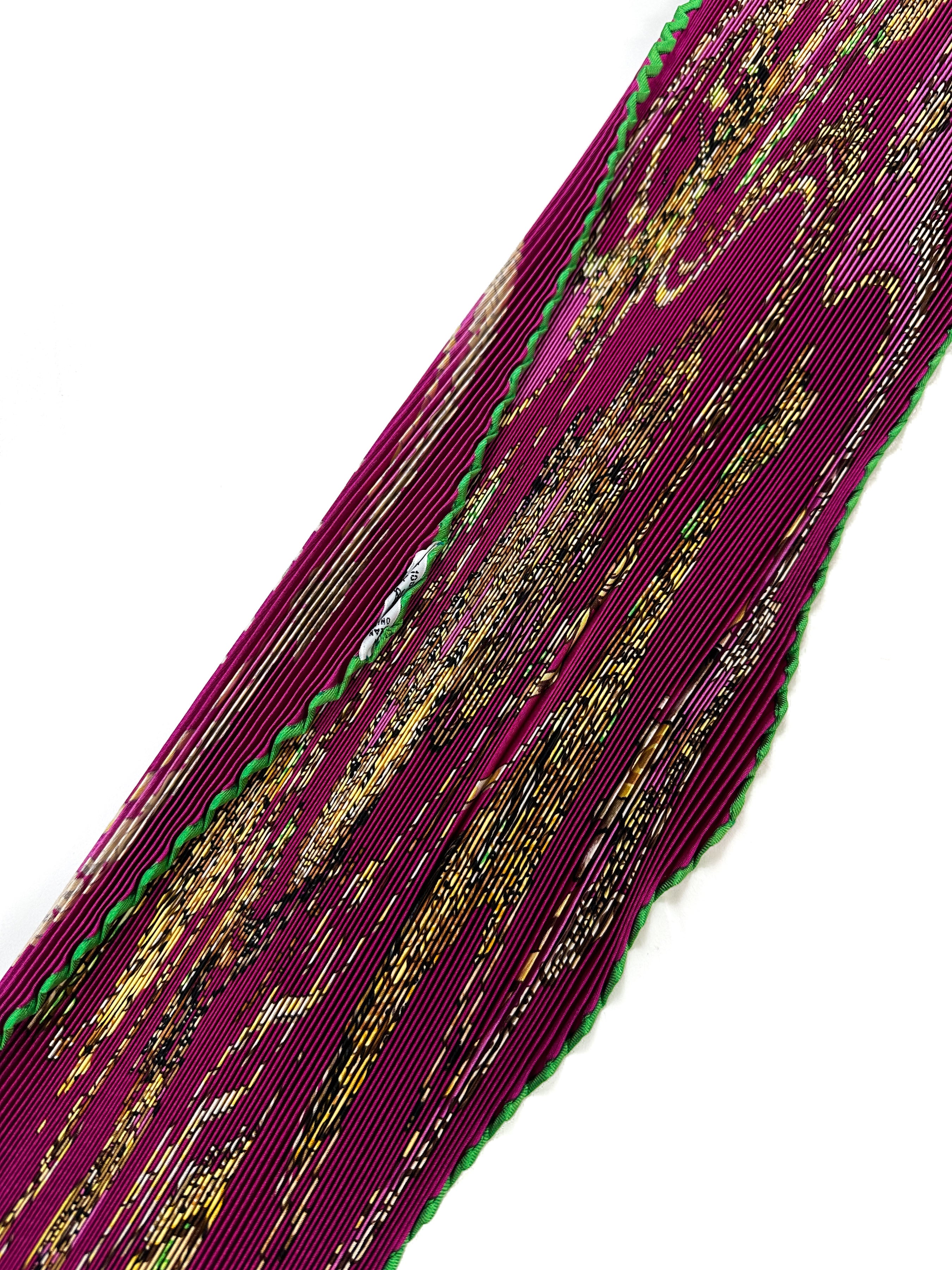 Hermès Paperoles Plissé 90