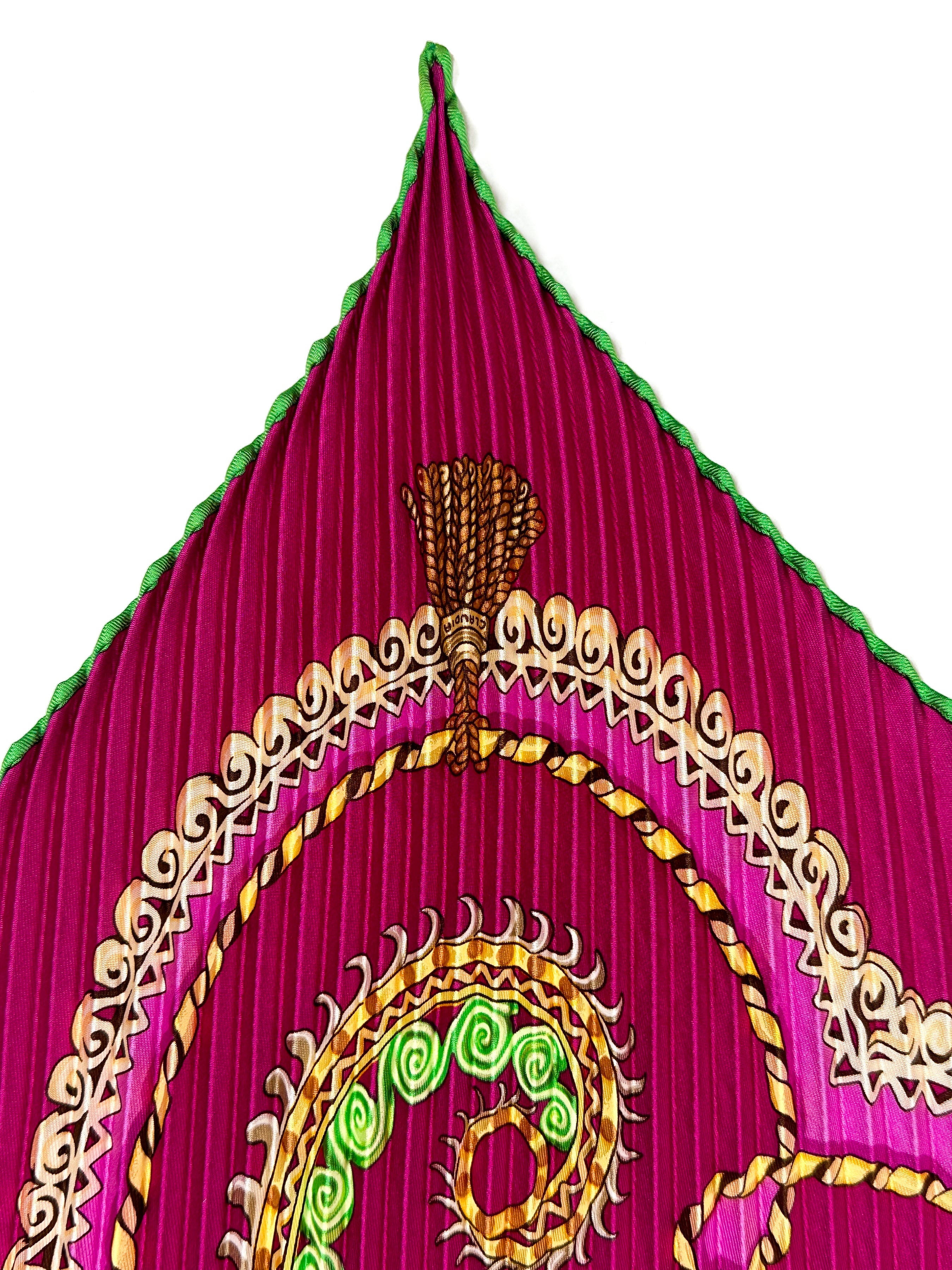 Hermès Paperoles Plissé 90