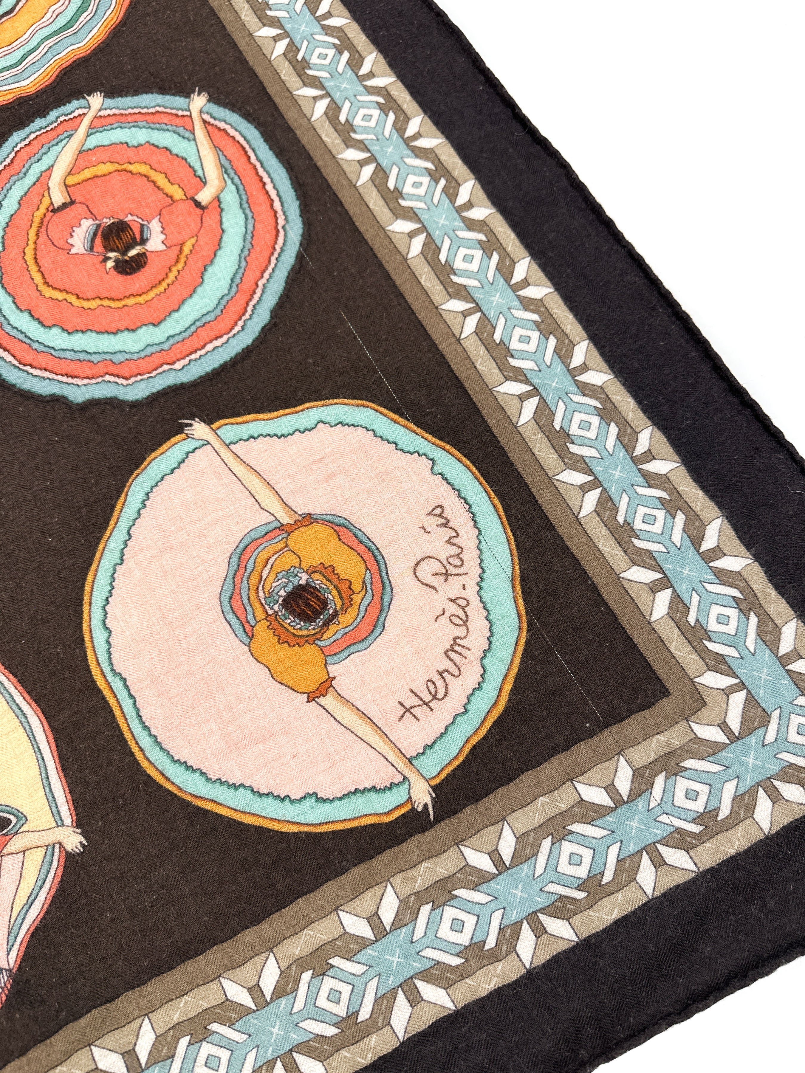 Hermès Belles du Mexique Cashmere Silk 140