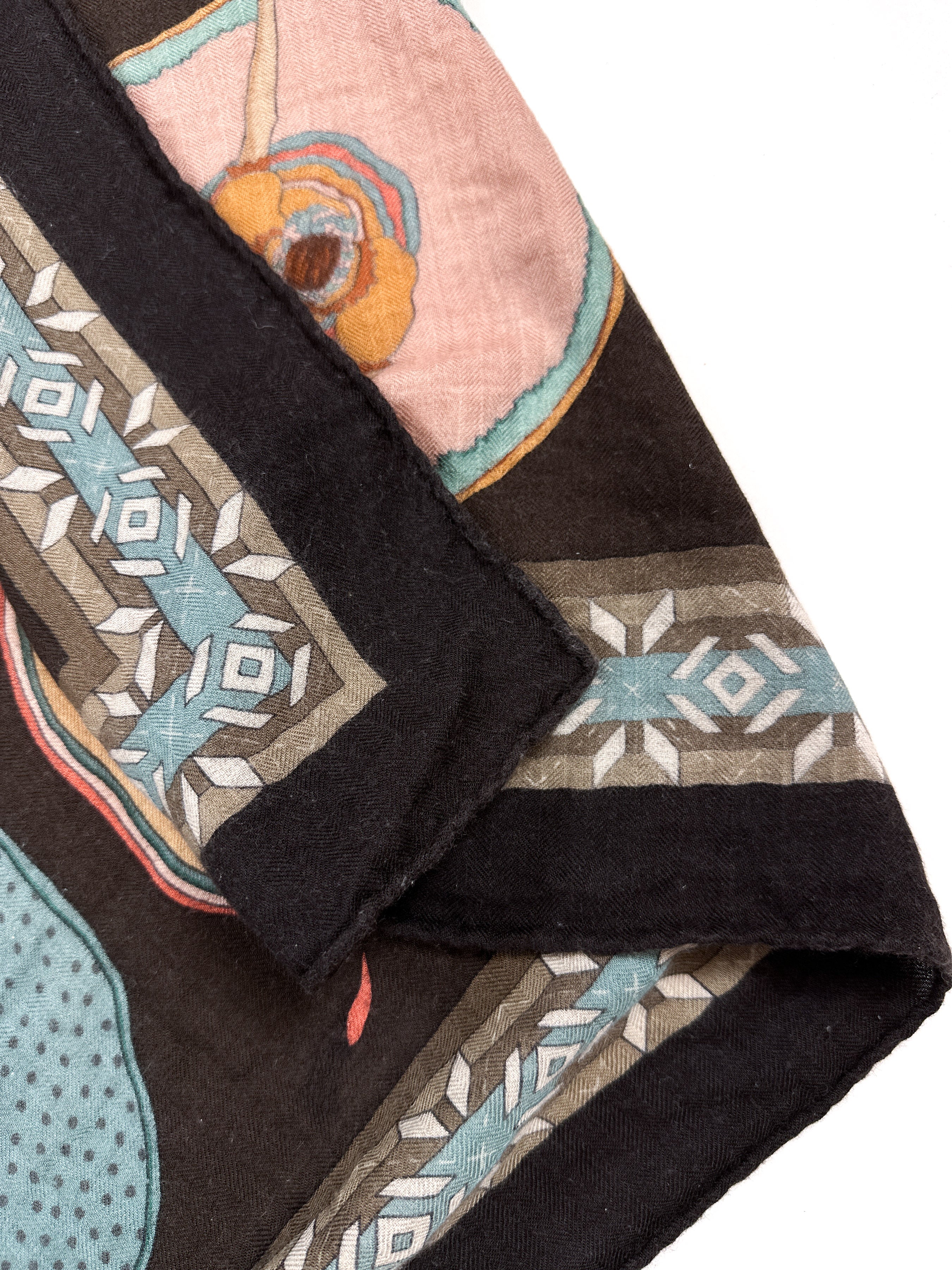 Hermès Belles du Mexique Cashmere Silk 140