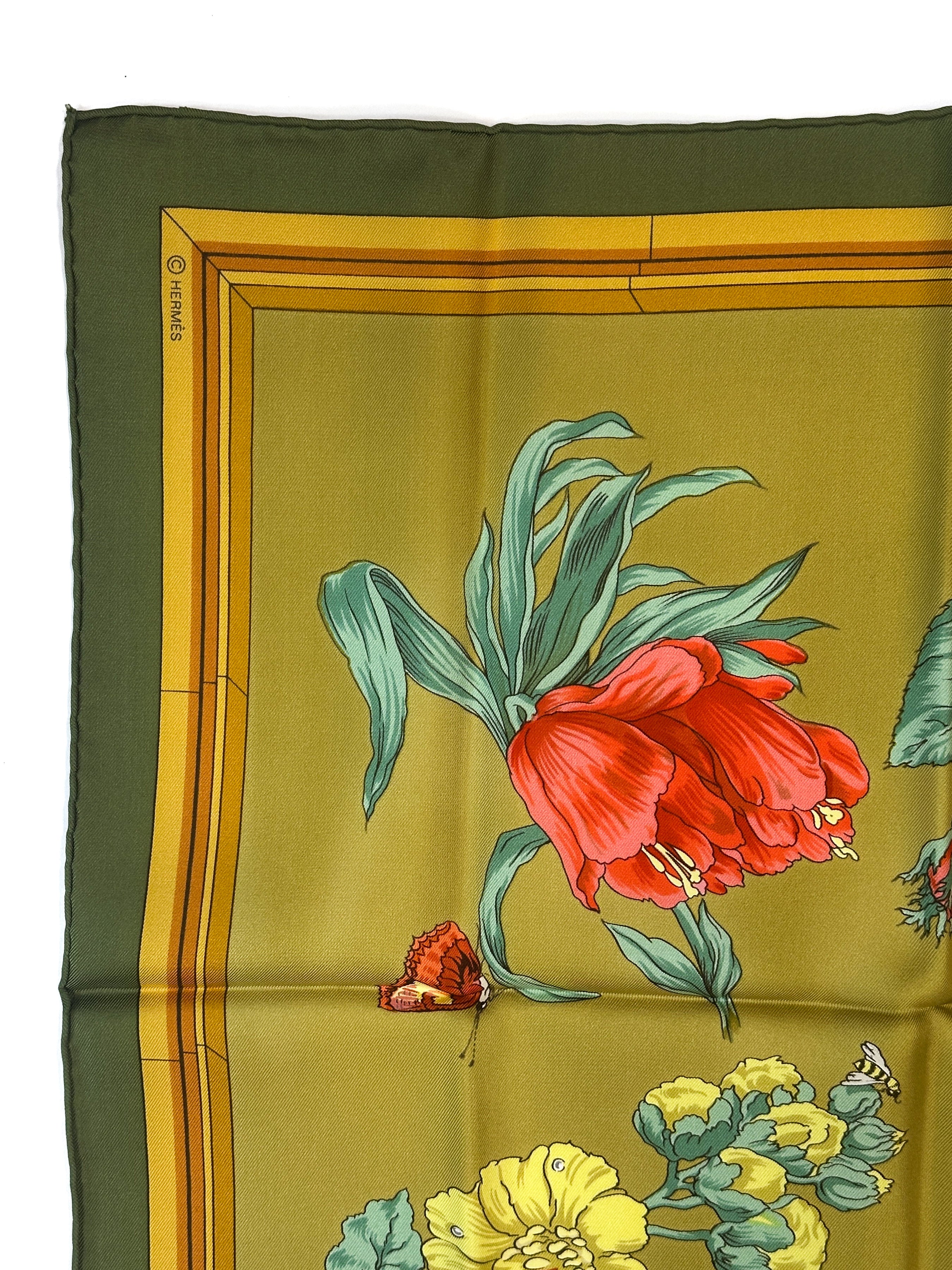 Hermès Quai Aux Fleurs 90