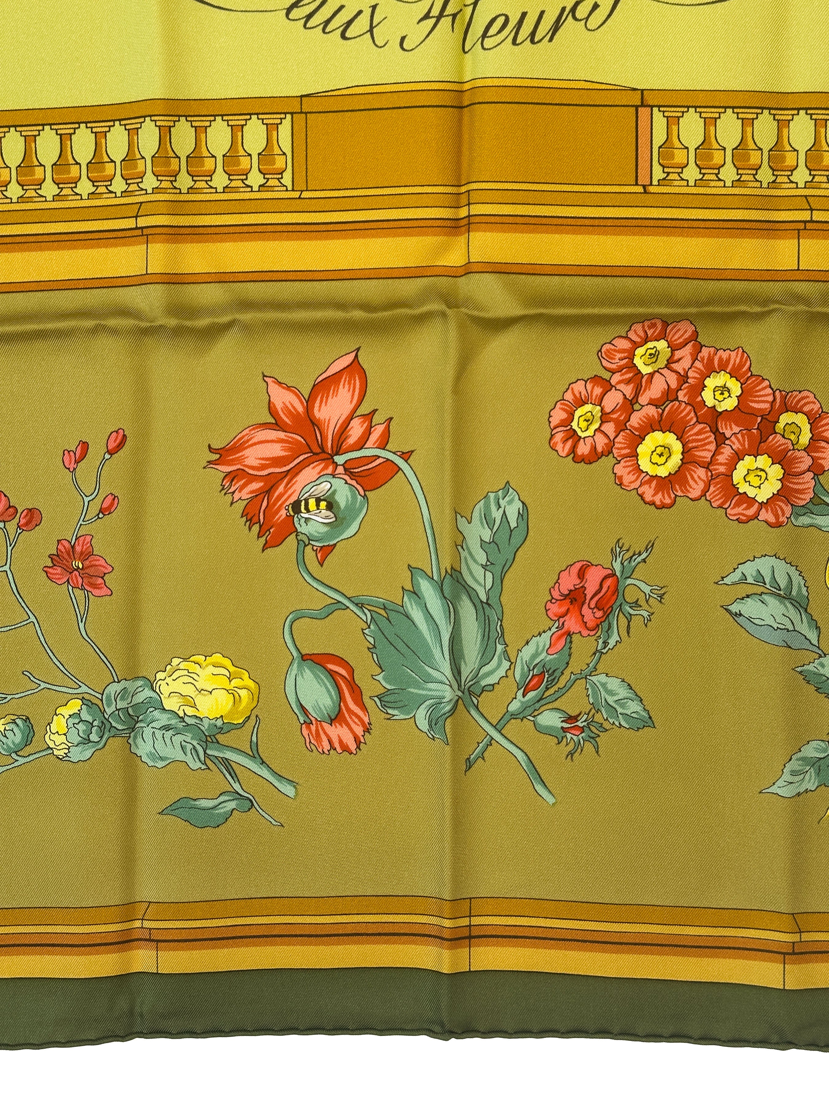Hermès Quai Aux Fleurs 90