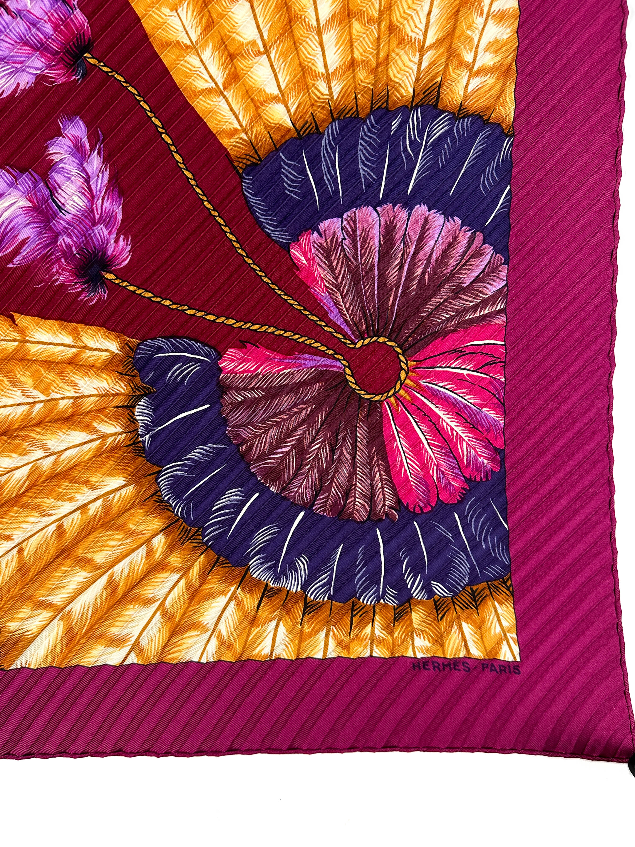 Hermès Brazil Detail Plissé 90