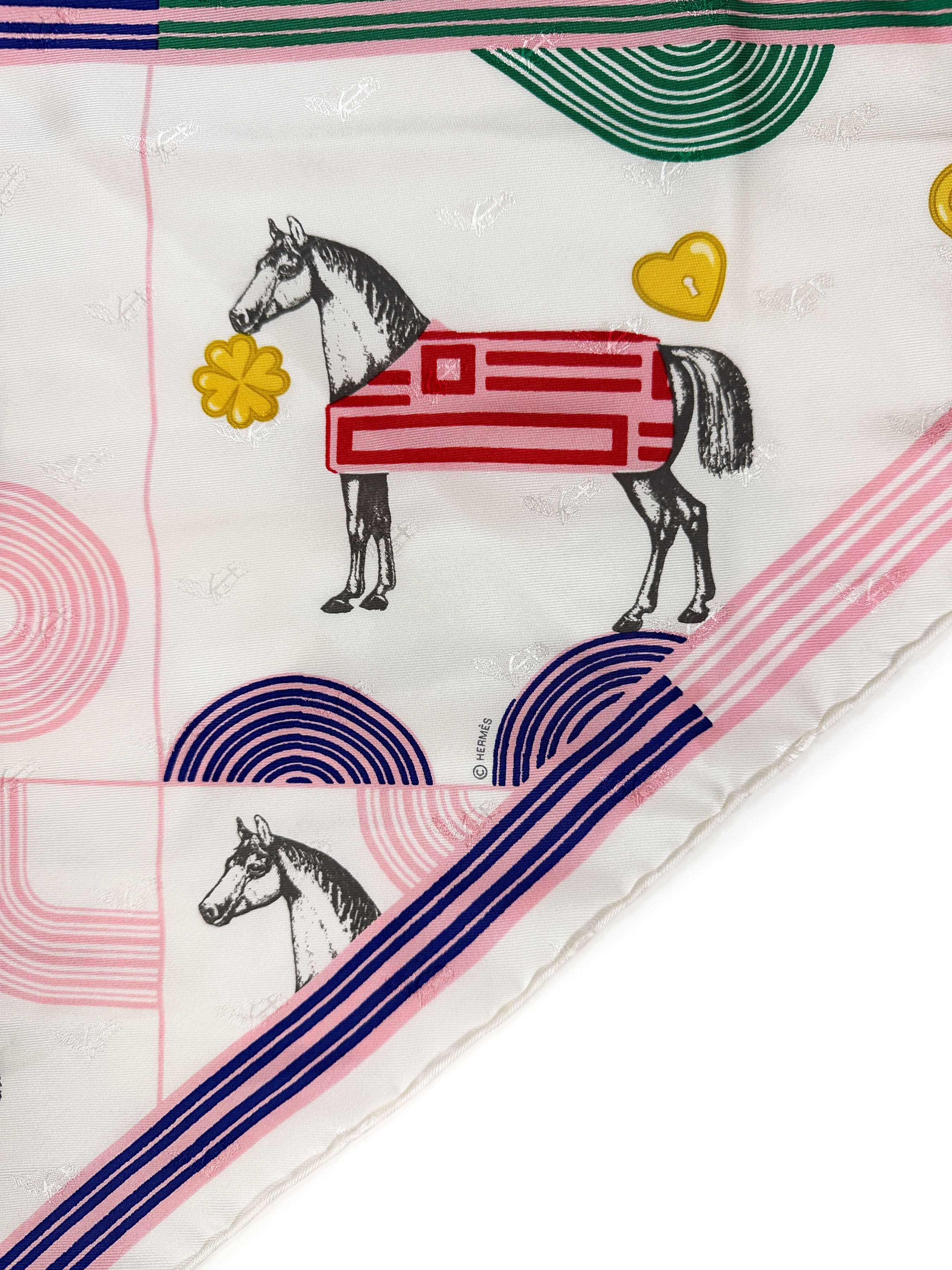 Hermès Garde-Robe Pop Charm Jacquard Triangle