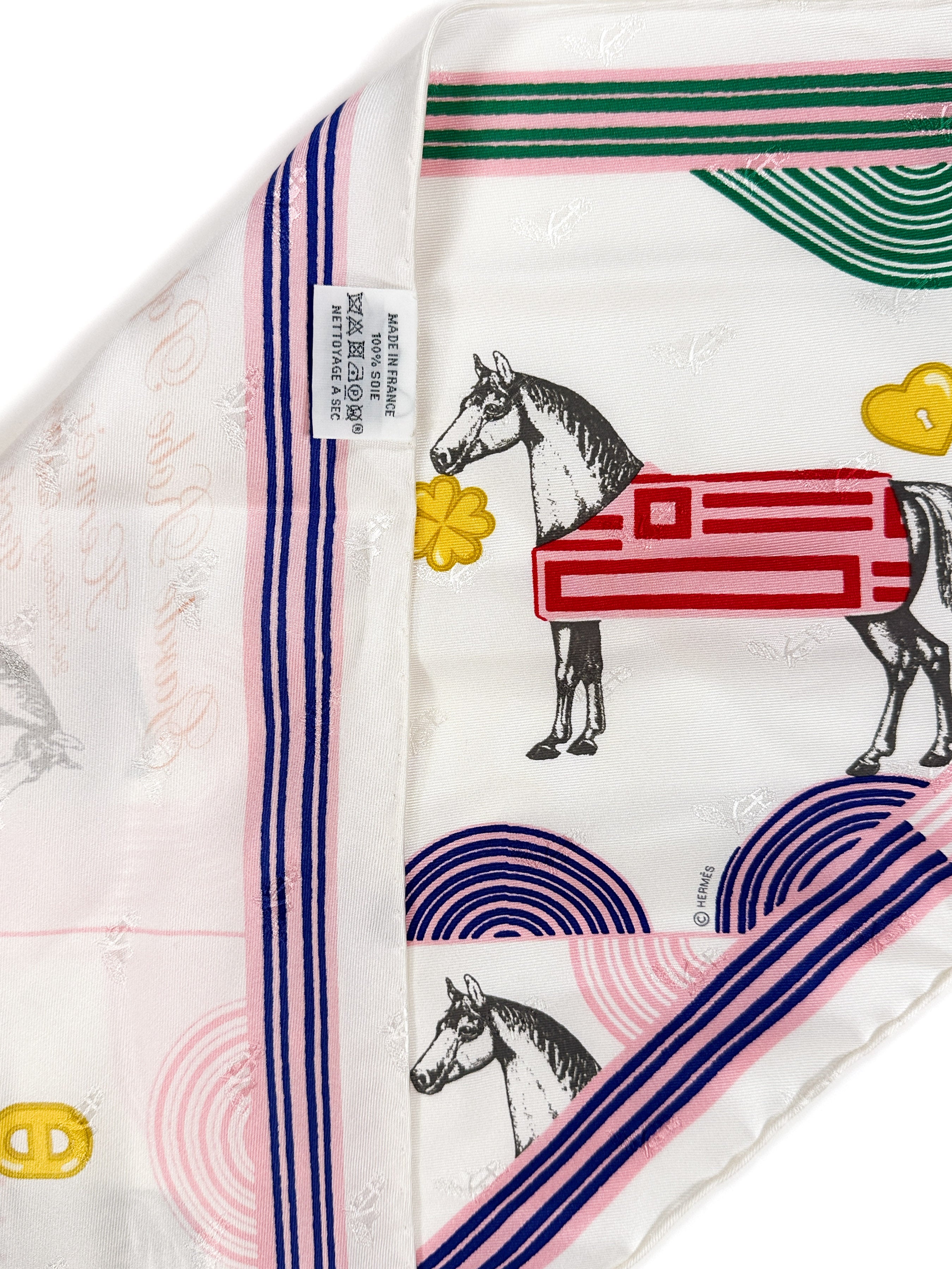 Hermès Garde-Robe Pop Charm Jacquard Triangle