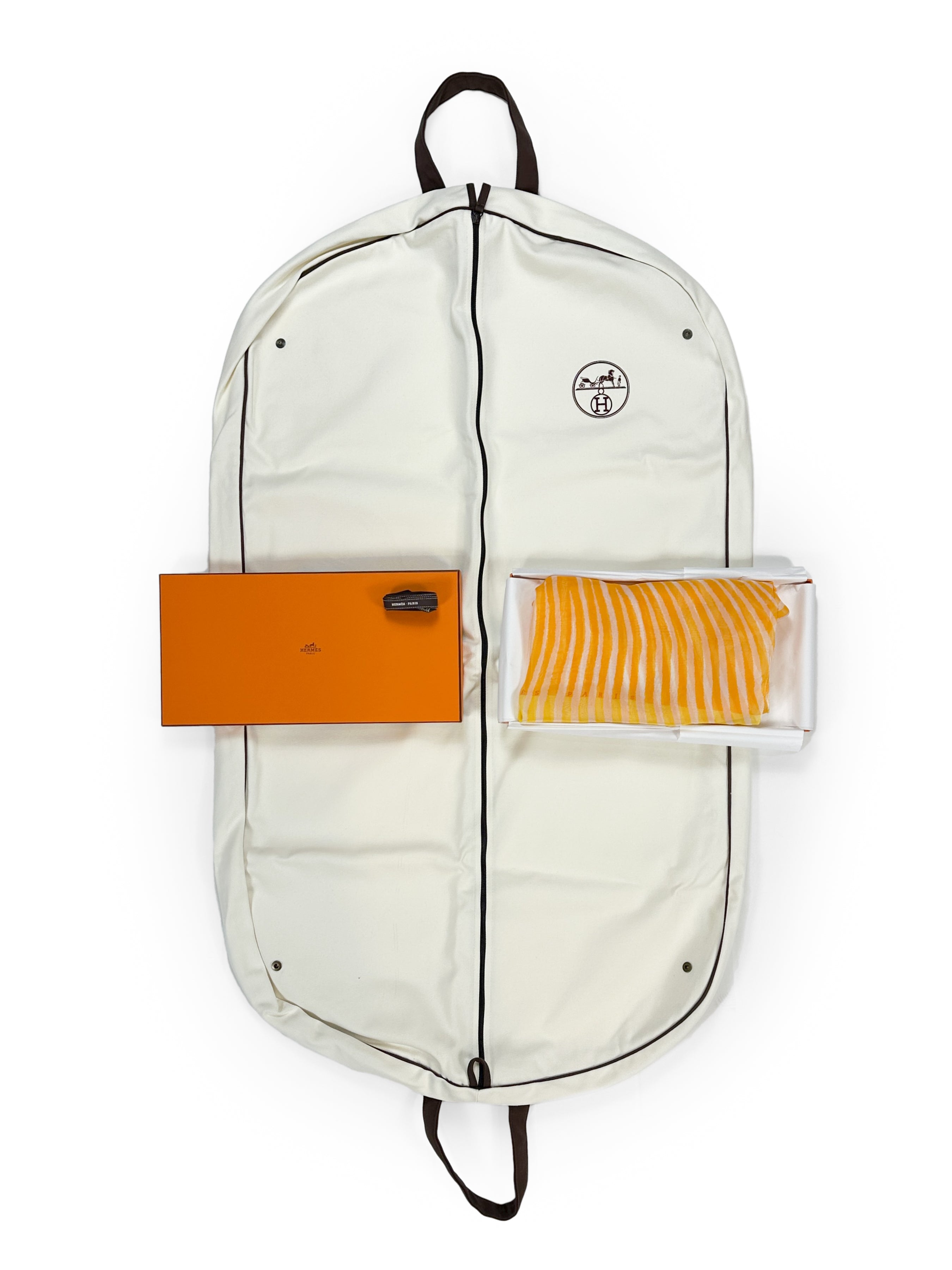 Hermès Soleil Mousseline Top