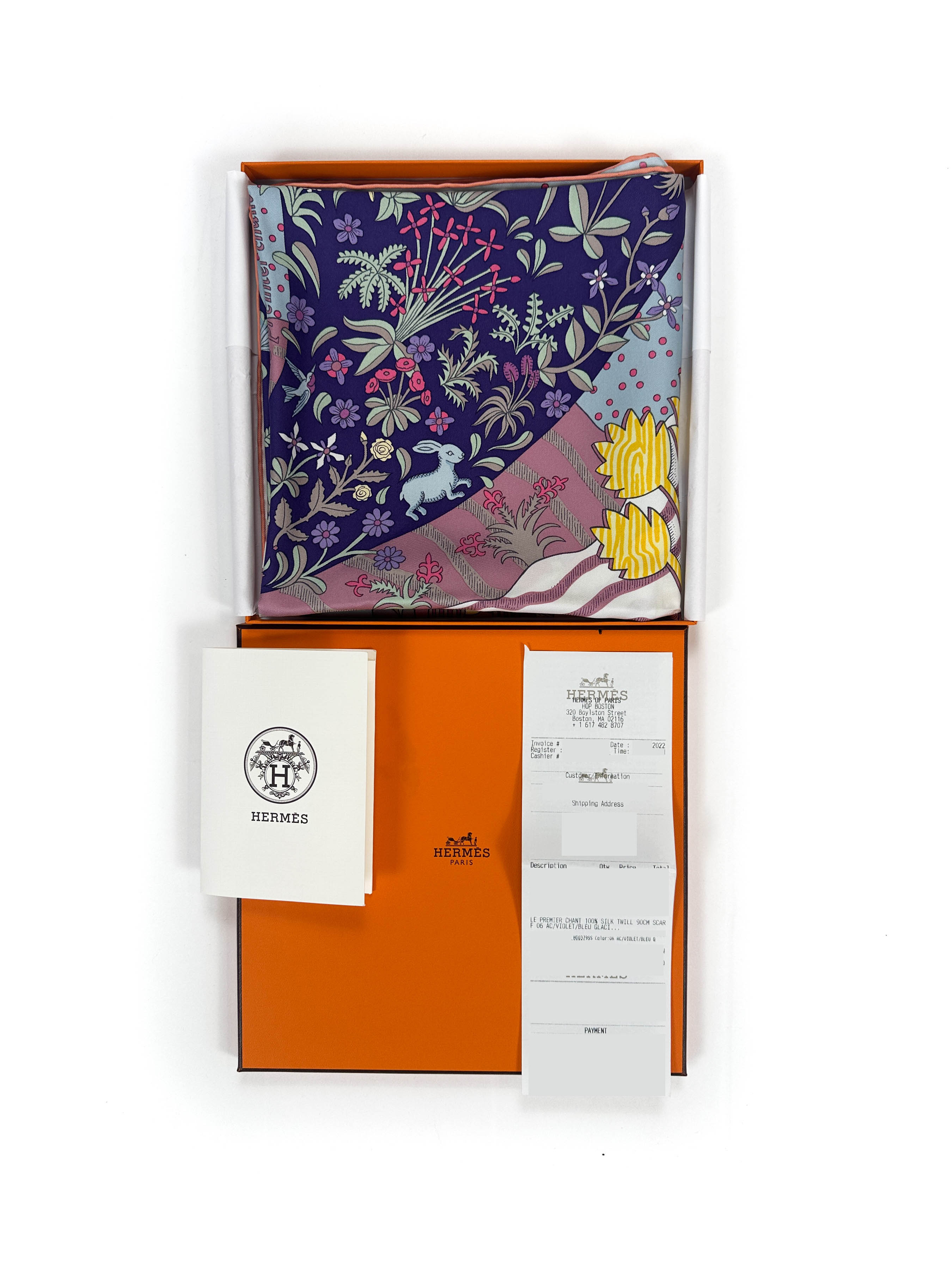Hermès Le Premier Chant 90
