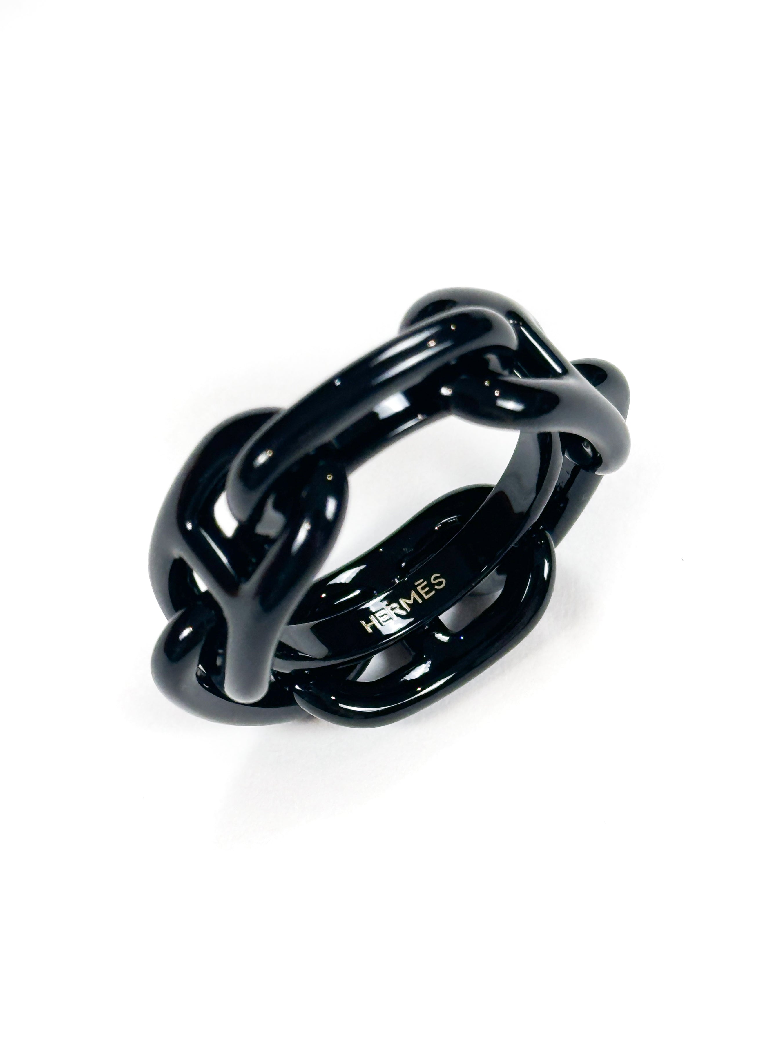 Hermès Regate Enamel Scarf Ring