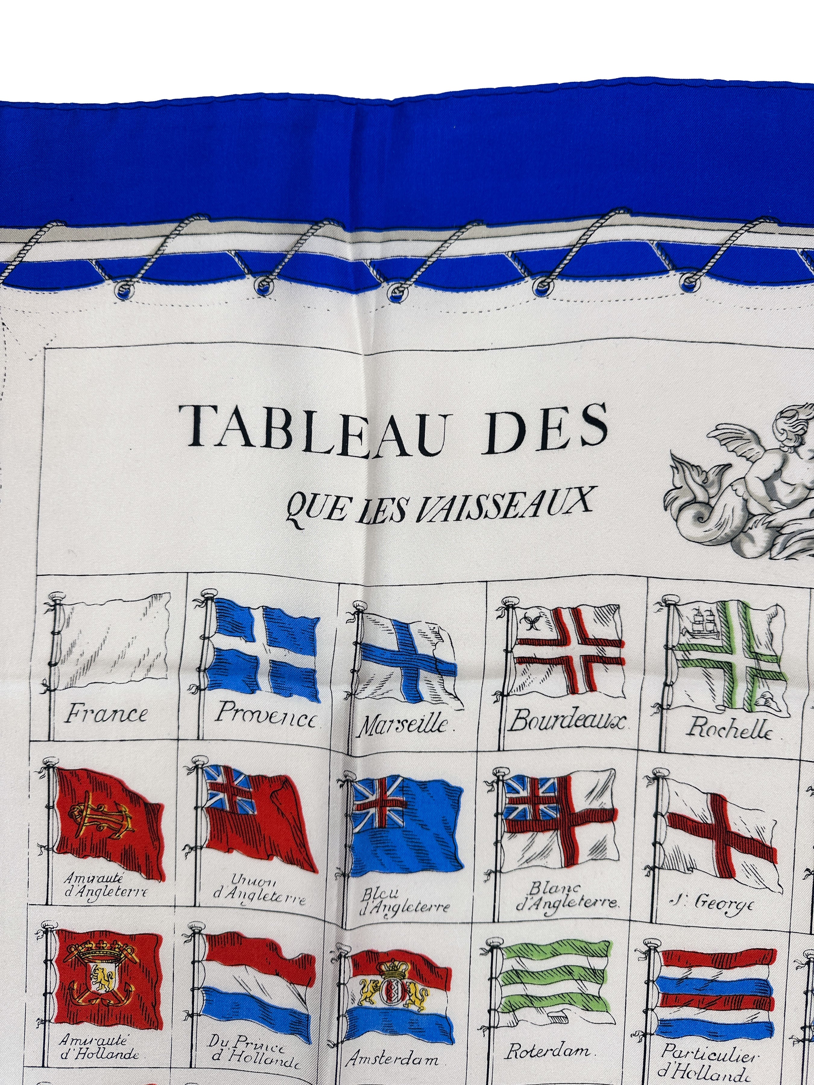 Hermès Tableau des Pavillons que Les Vaisseaux Abordent en Mer 90