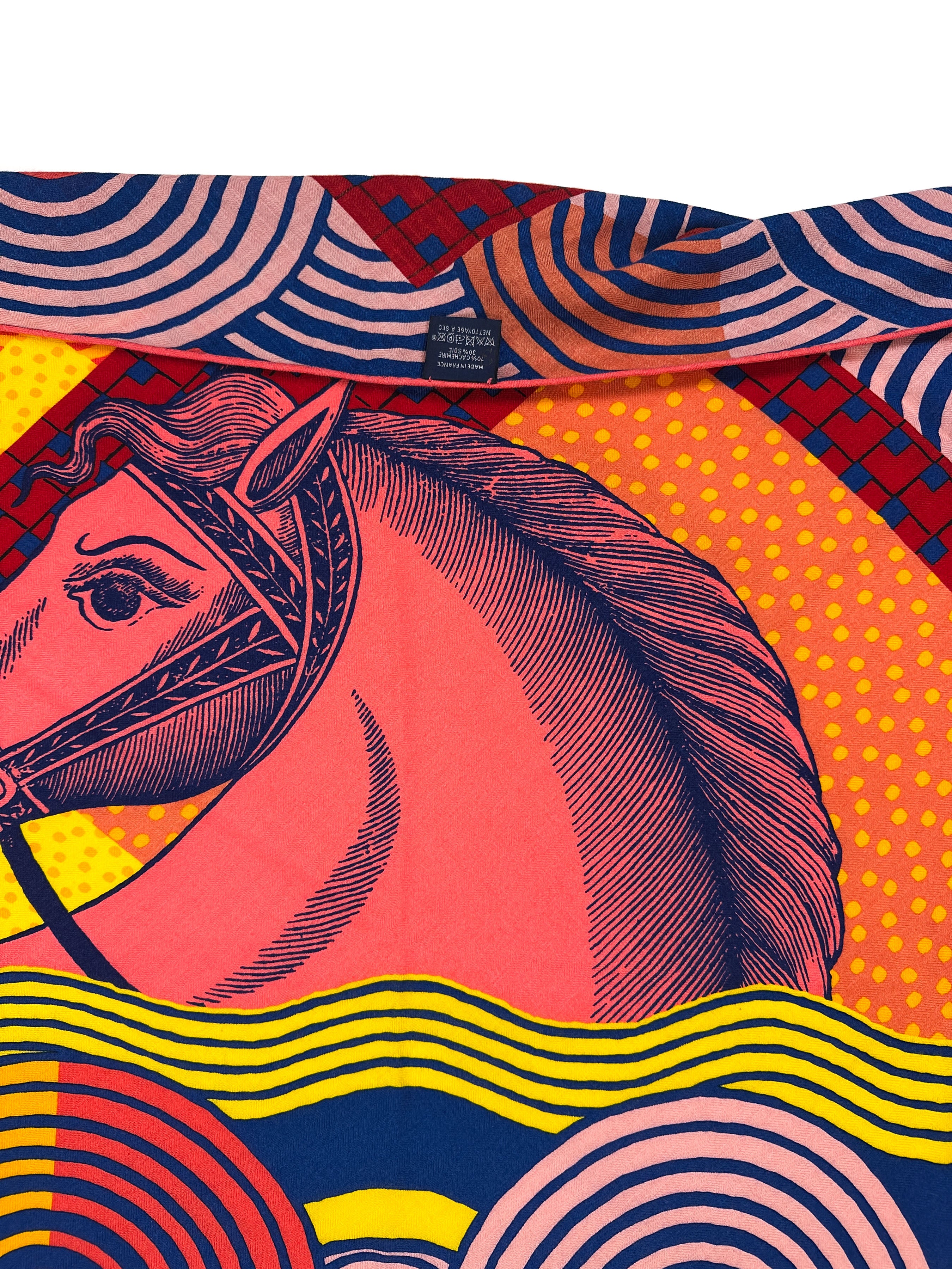 Hermès Cheval Vague Giant Triangle