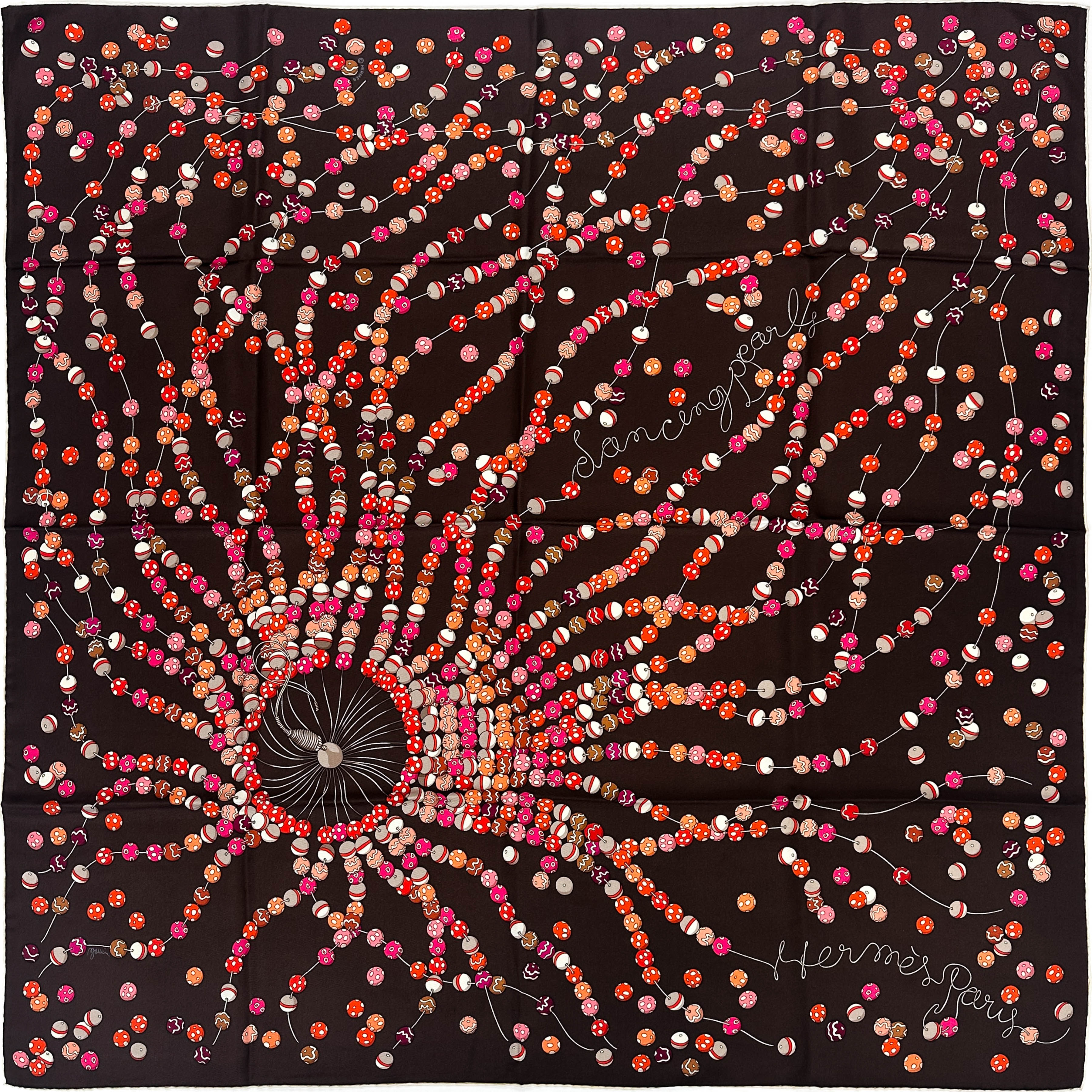 Hermès Dancing Pearls 90