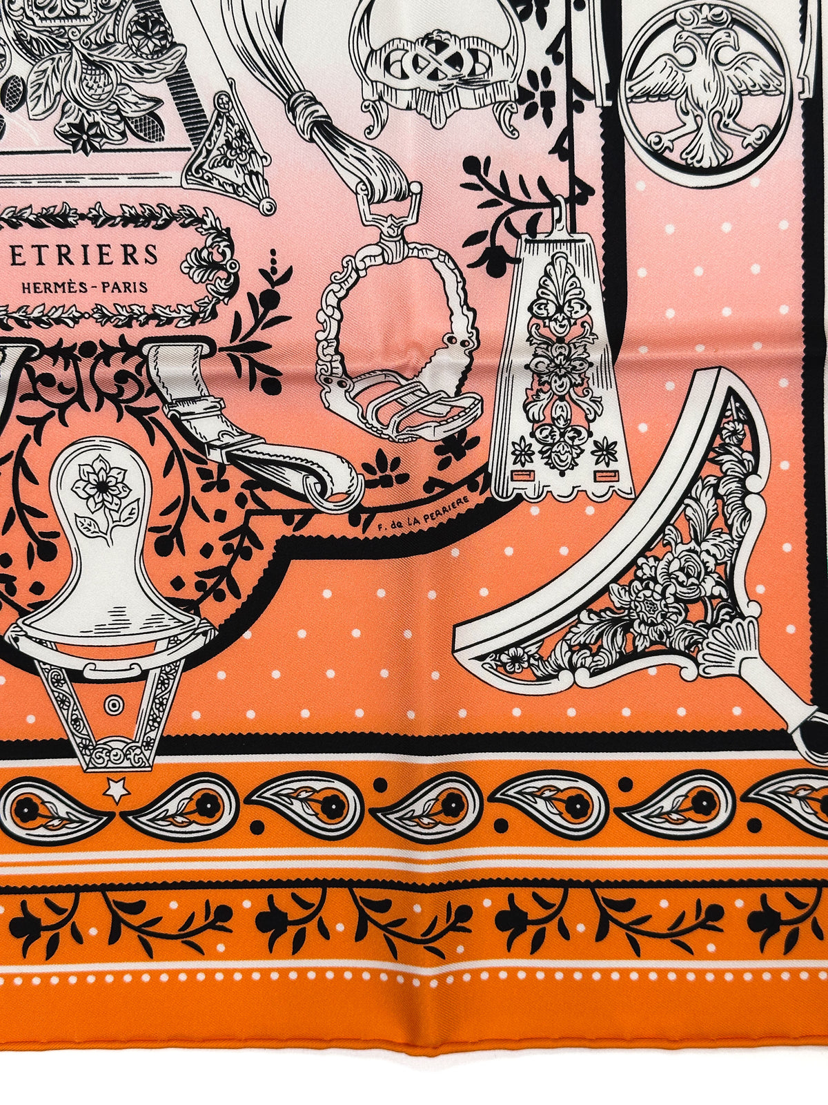 Hermès Etriers Remix Bandana 55