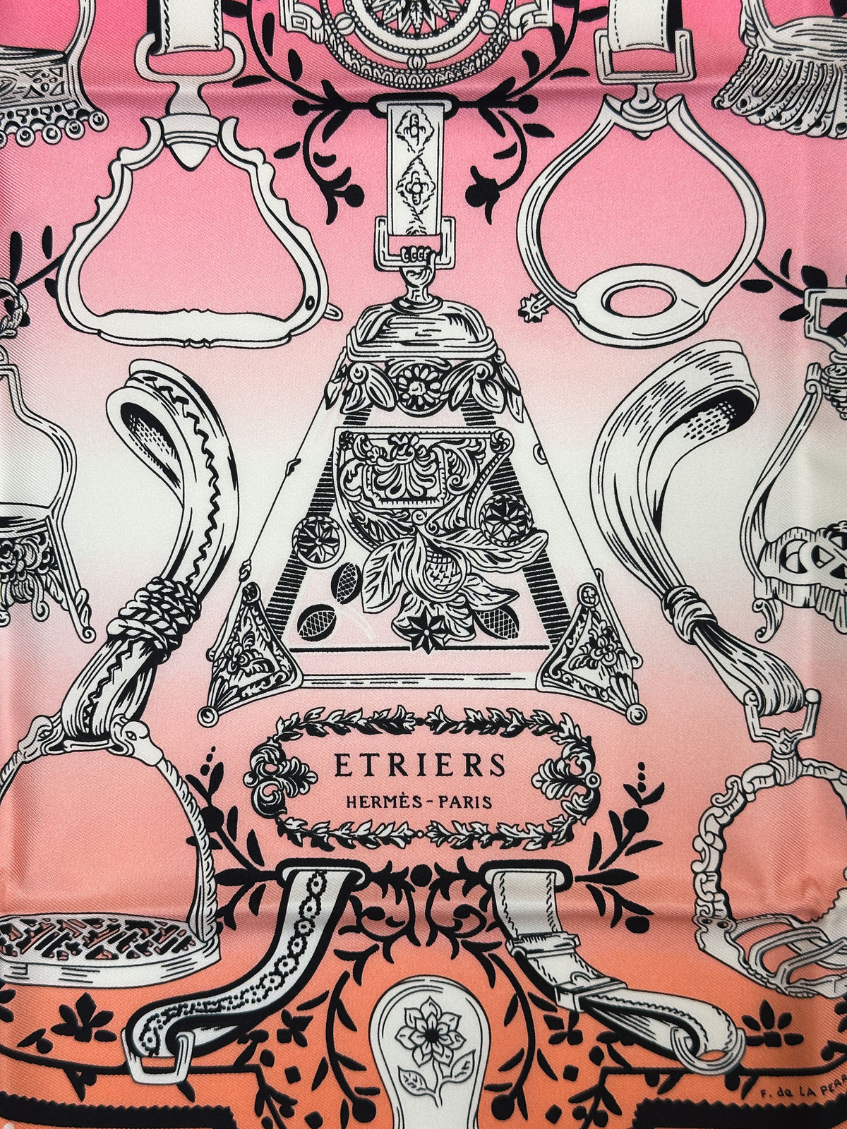 Hermès Etriers Remix Bandana 55