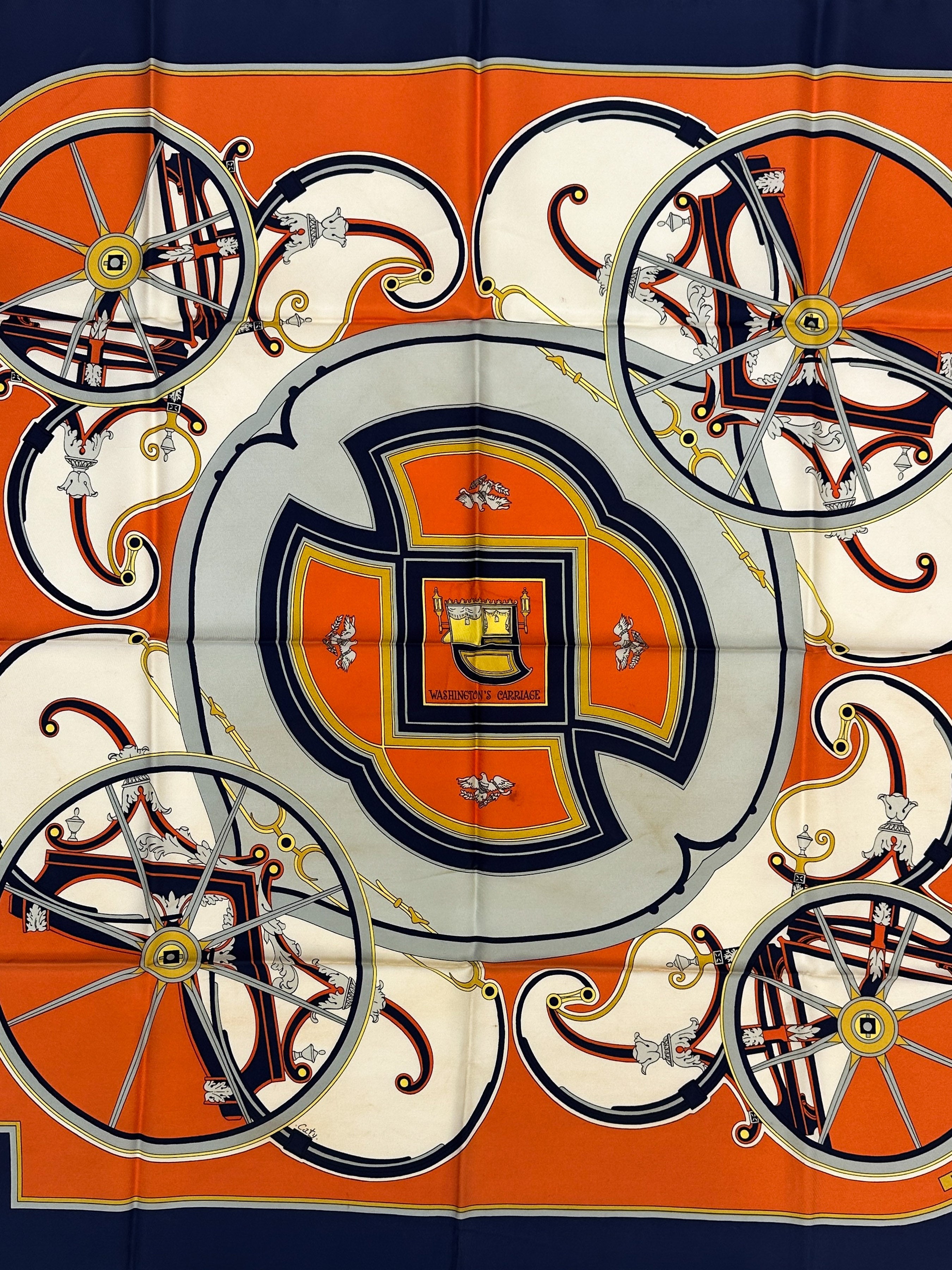 Hermès Washington's Carriage 90