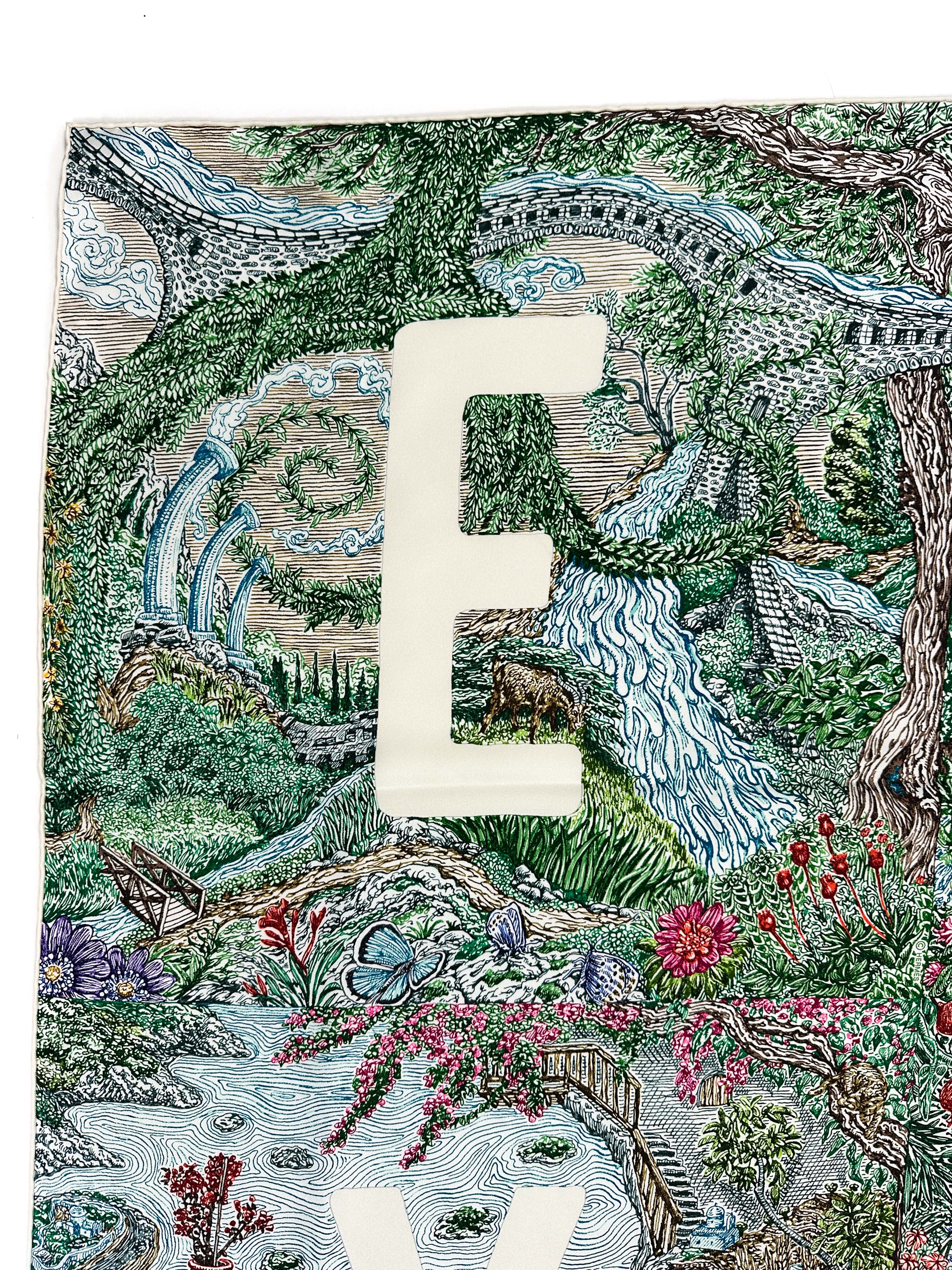 Hermès Eleftheria Silk 140