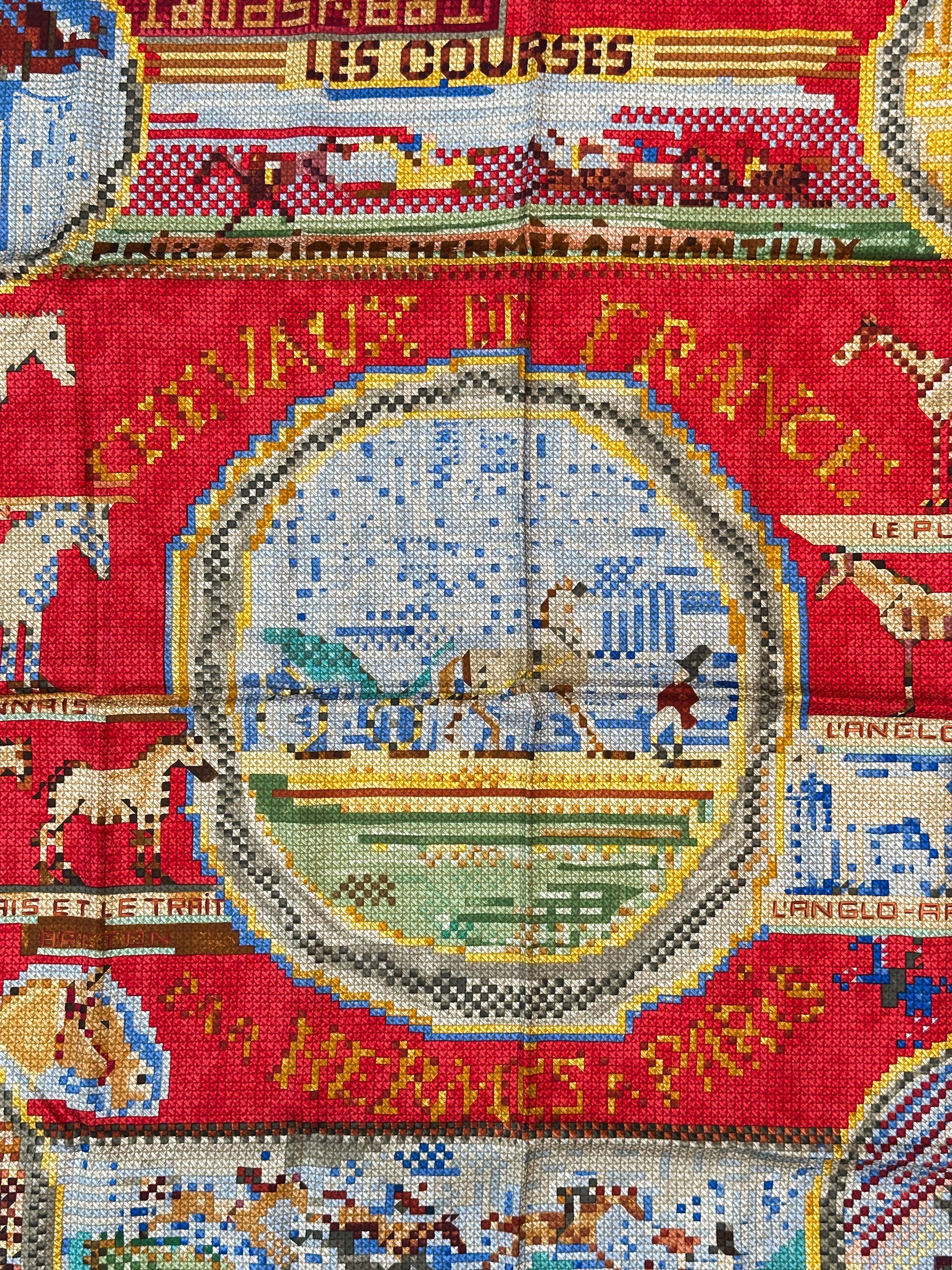 Hermès Chevaux de France 90