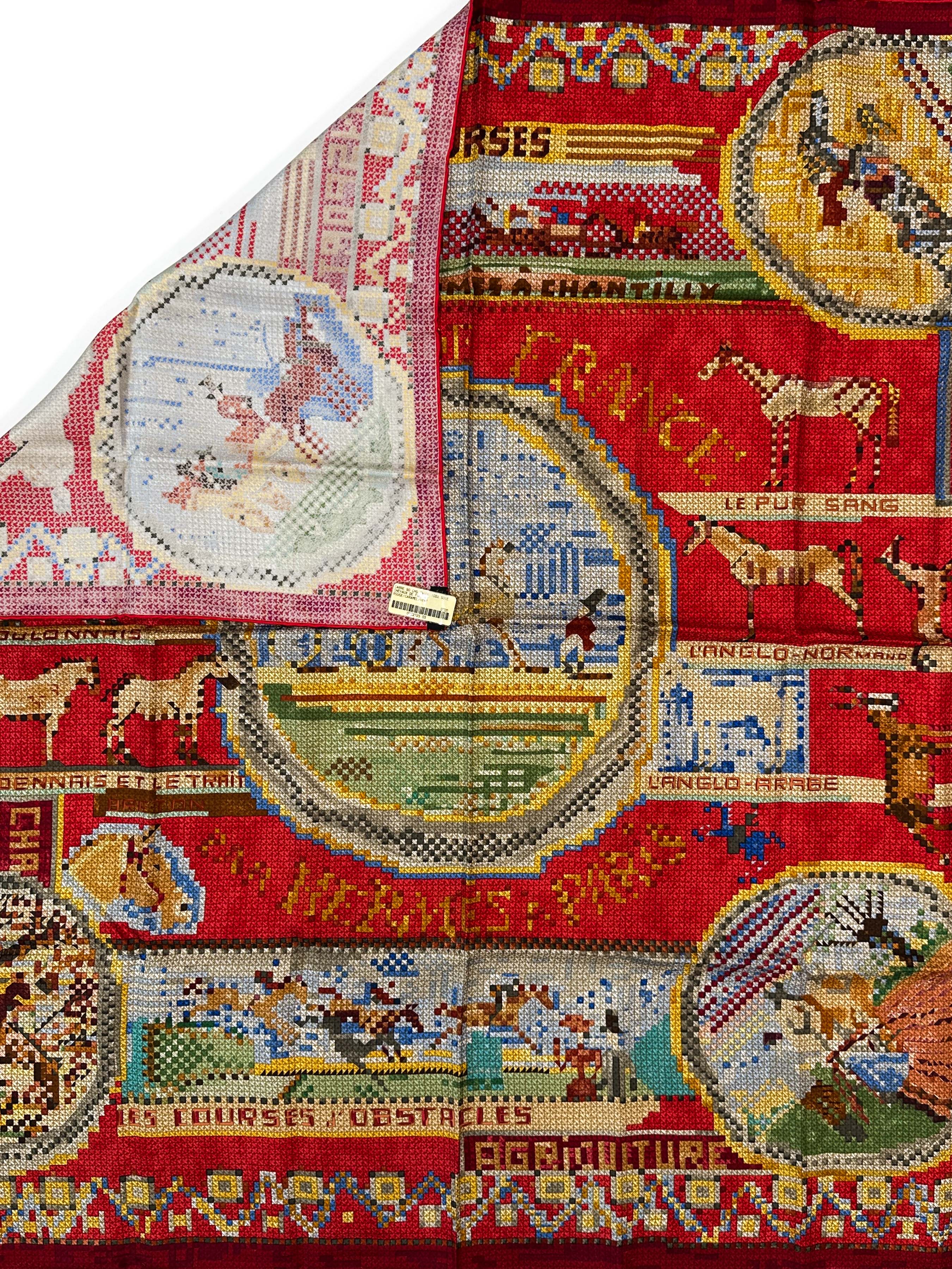 Hermès Chevaux de France 90