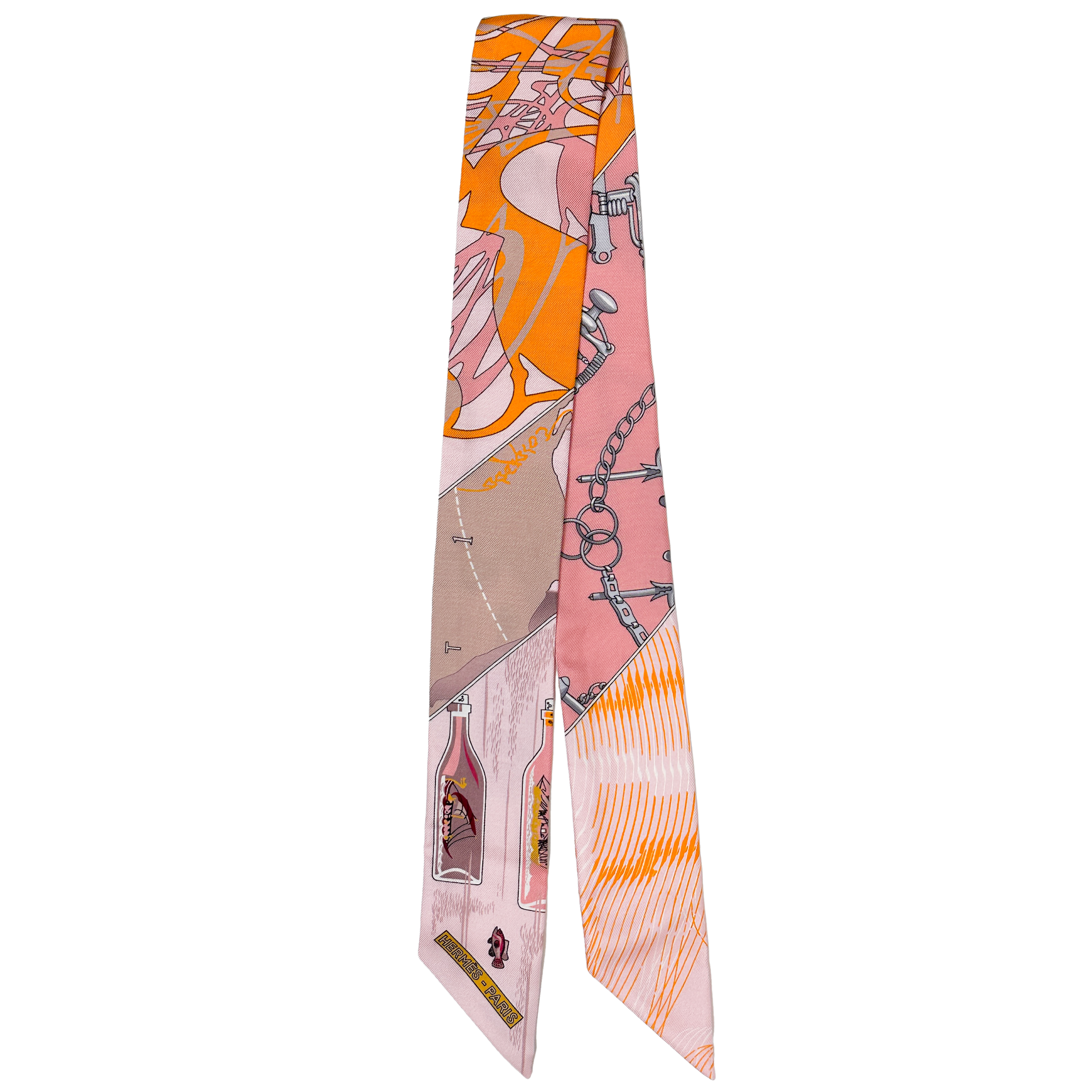 Hermès Caleche Mors Et Bouteilles Twilly
