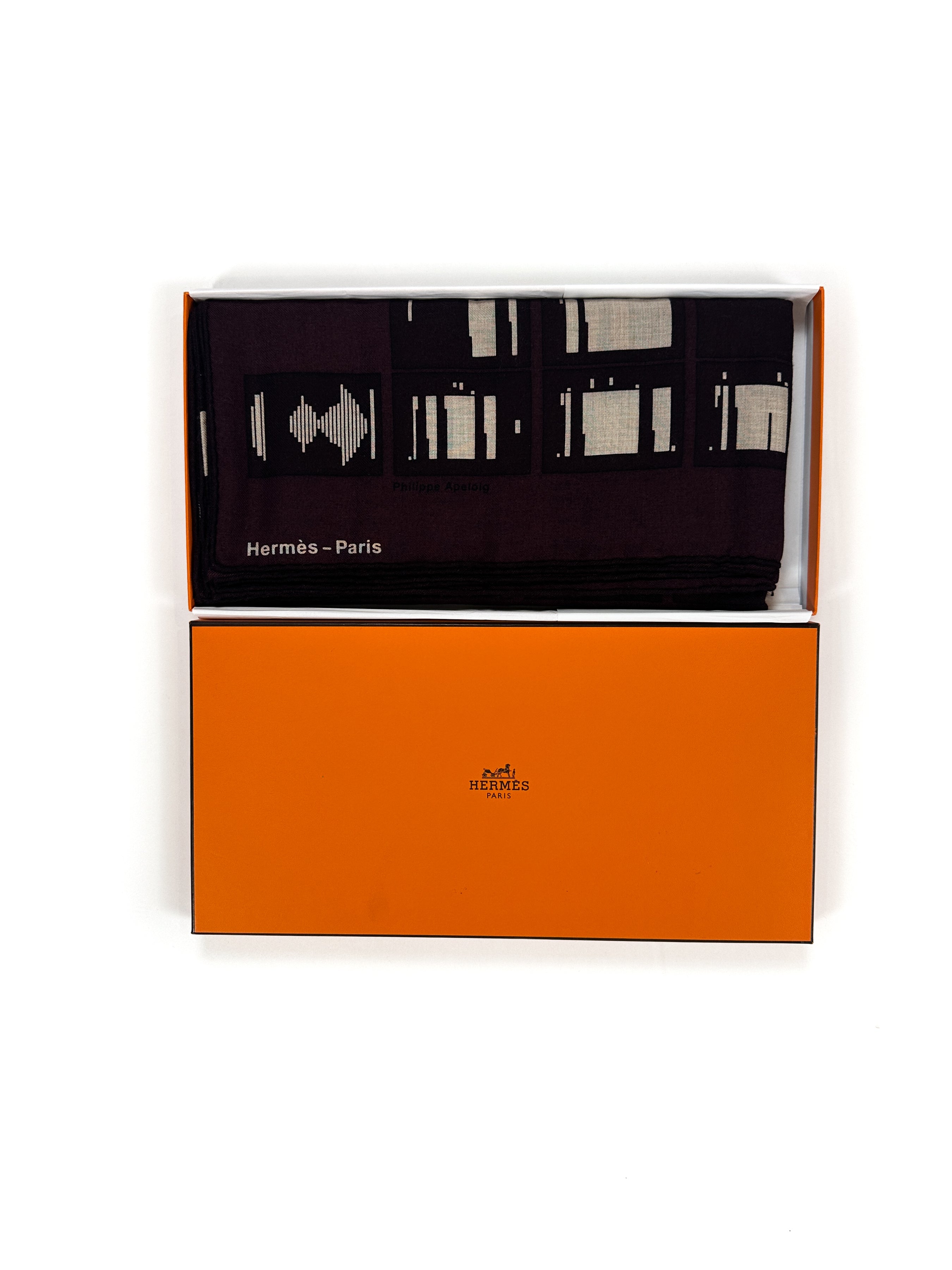Hermès Fragments d'Un Discours Amoureux Cashmere Silk 140