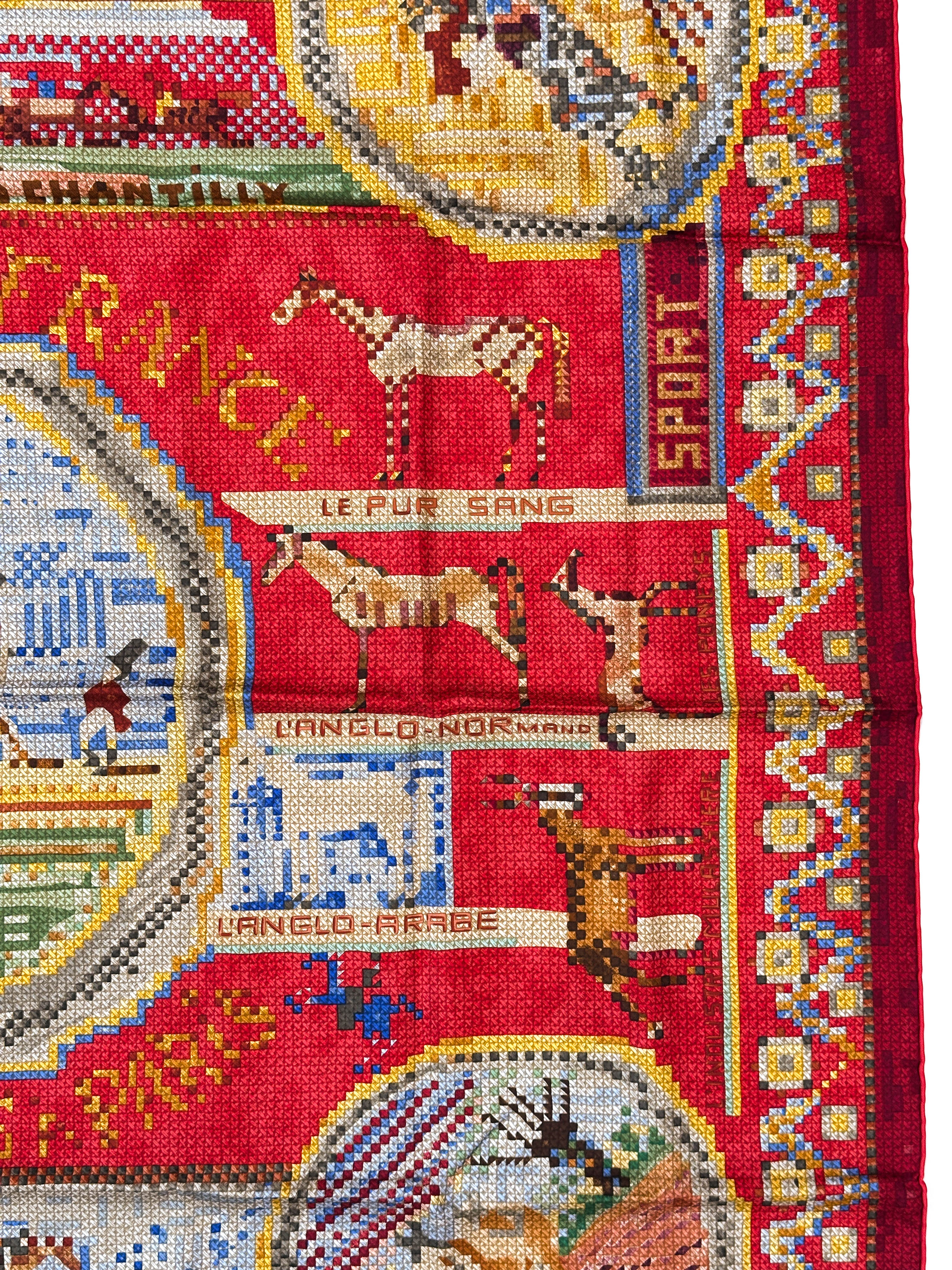 Hermès Chevaux de France 90