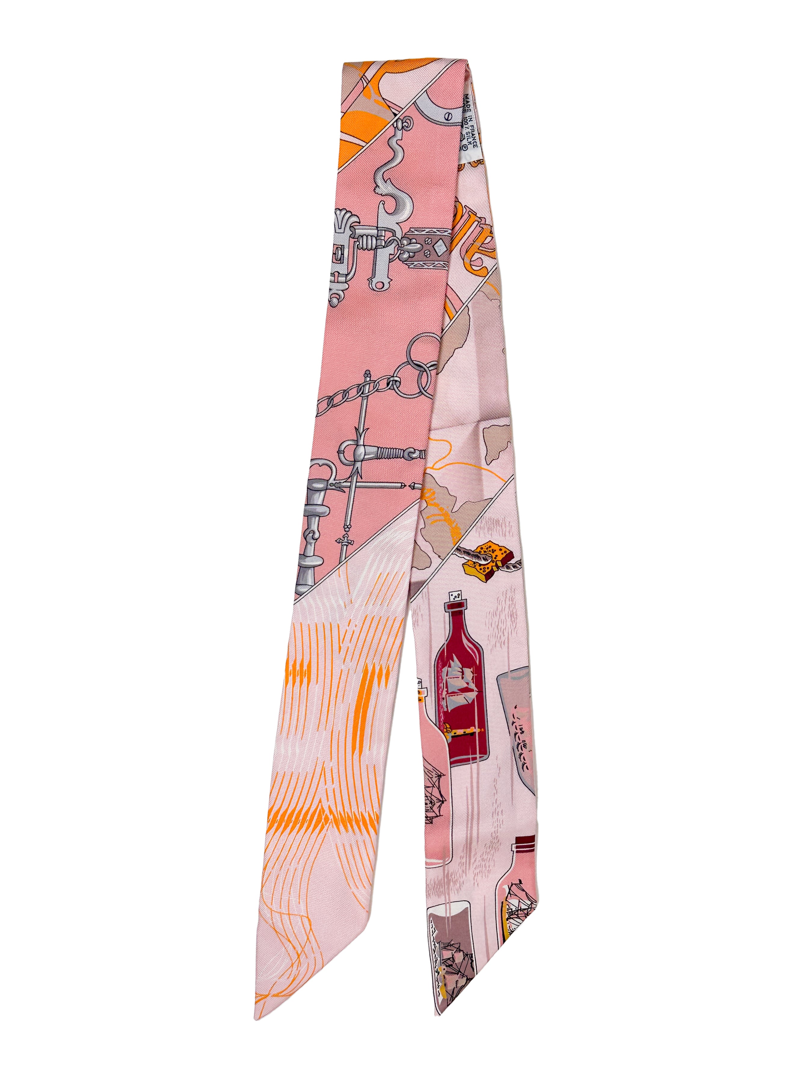 Hermès Caleche Mors Et Bouteilles Twilly