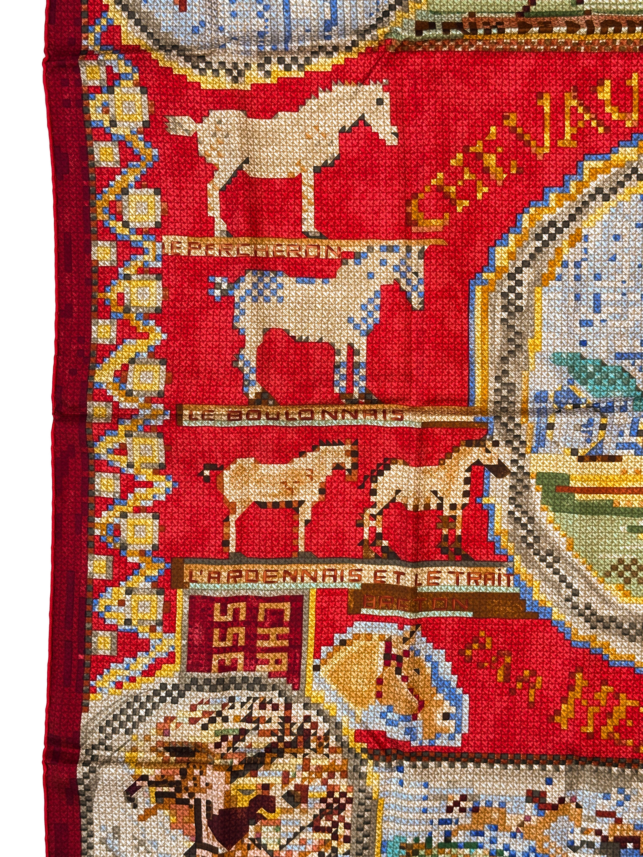 Hermès Chevaux de France 90