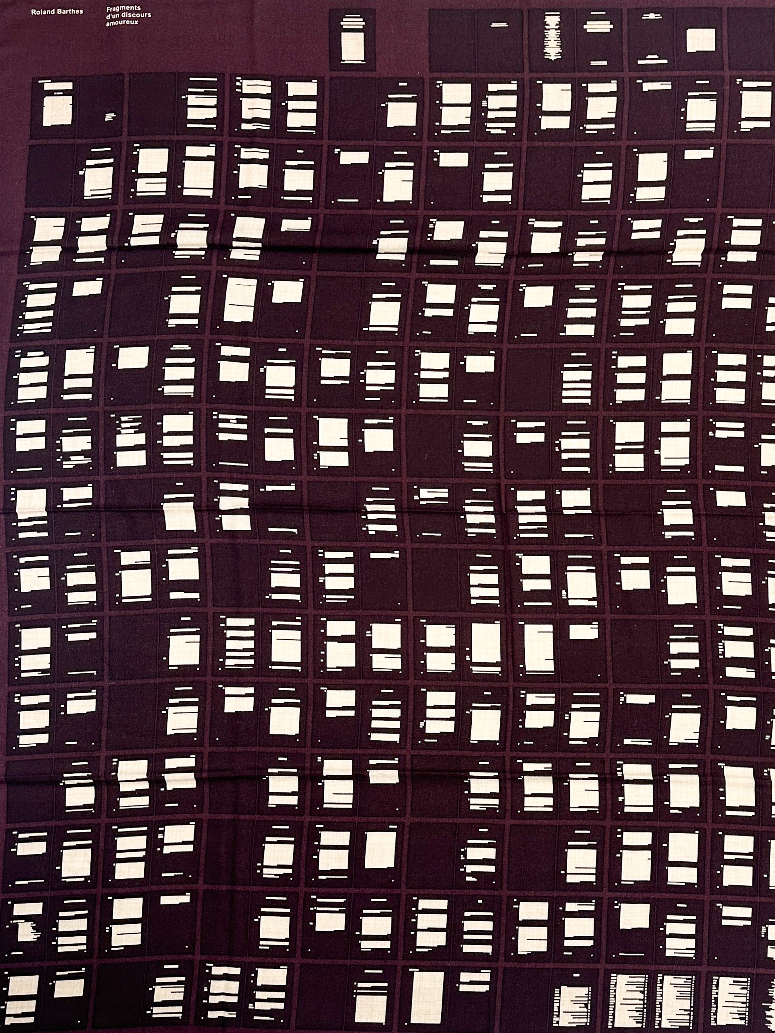Hermès Fragments d'Un Discours Amoureux Cashmere Silk 140