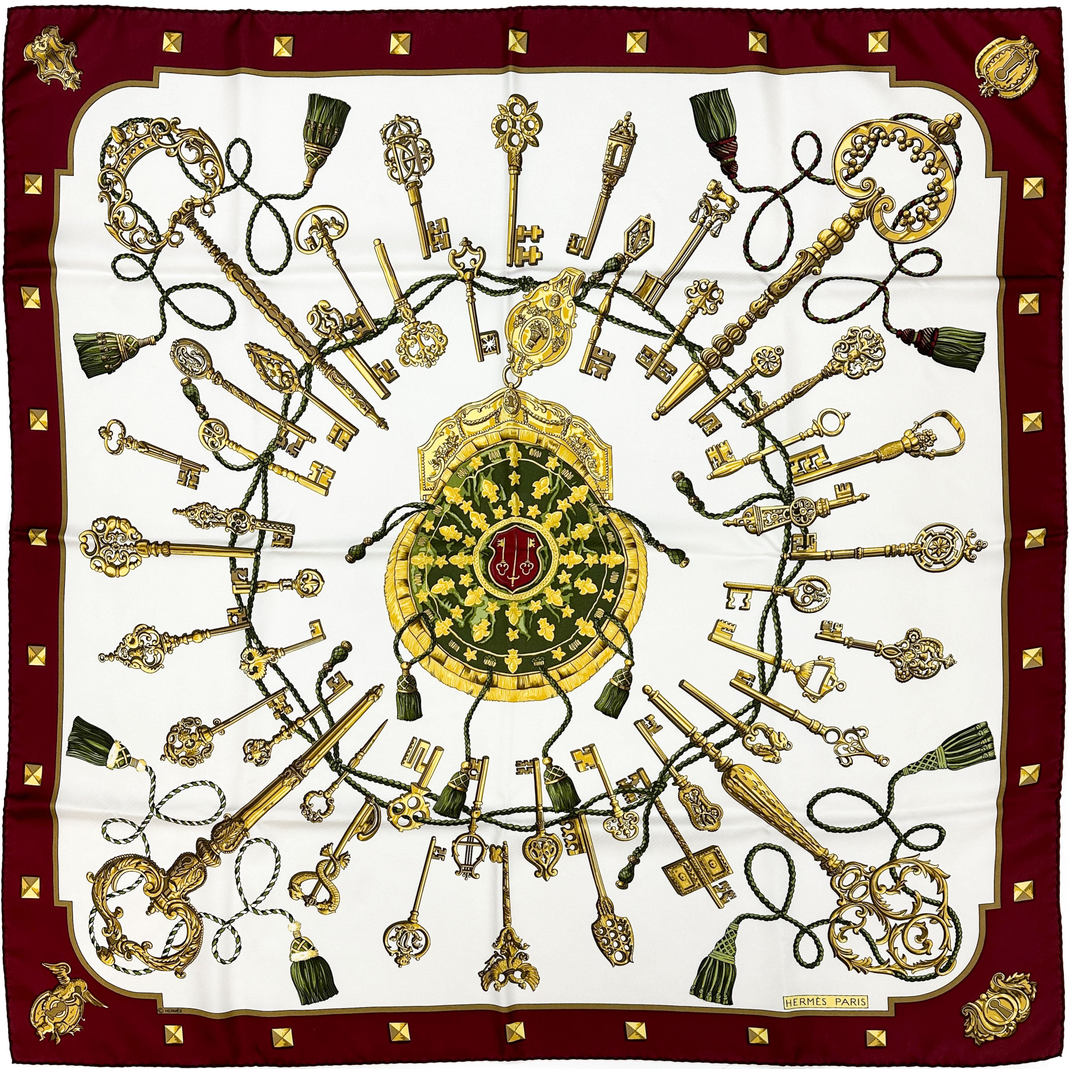 Hermès Les Cles 90