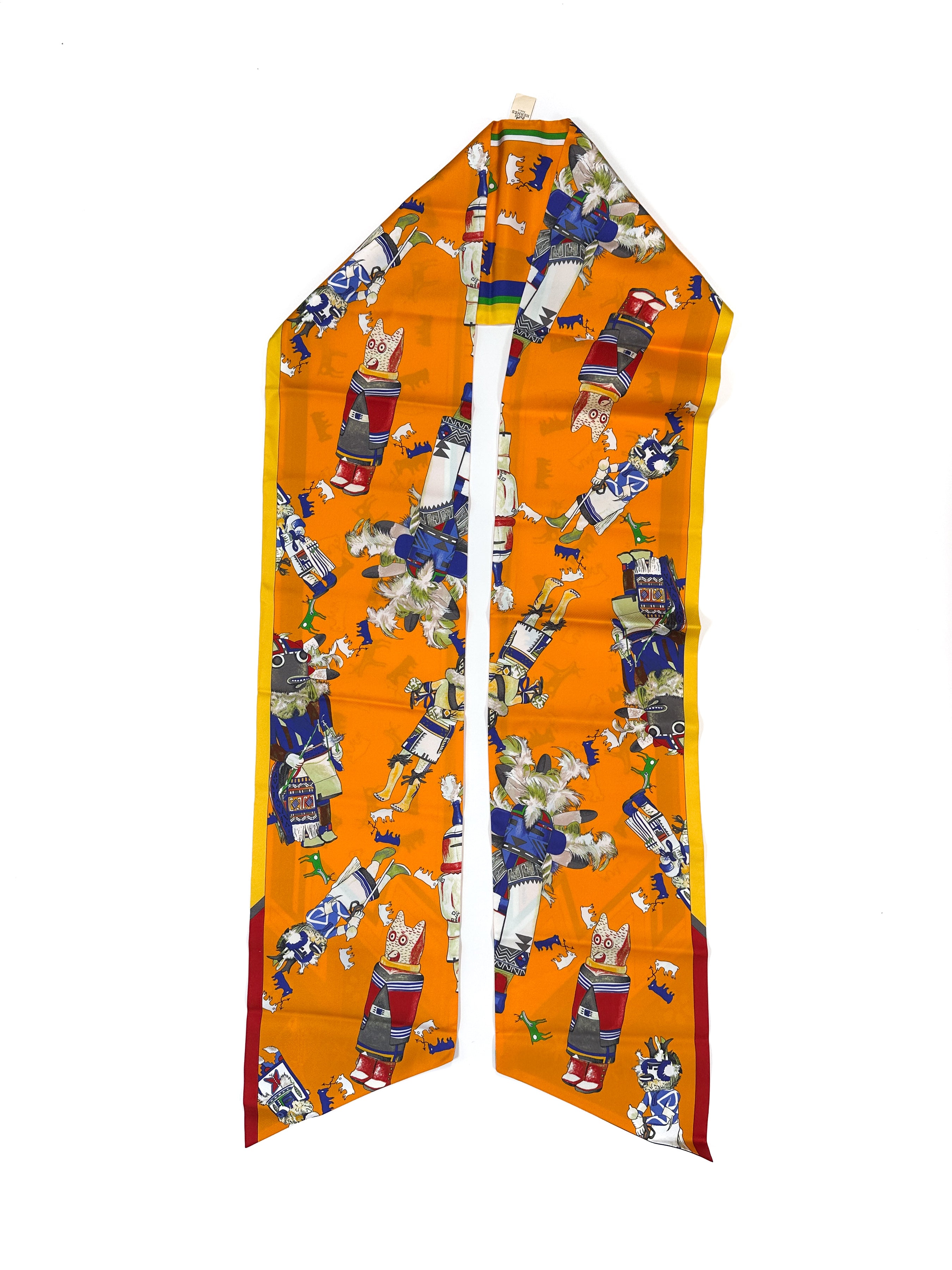 Hermès Kachinas Maxi Twilly Slim