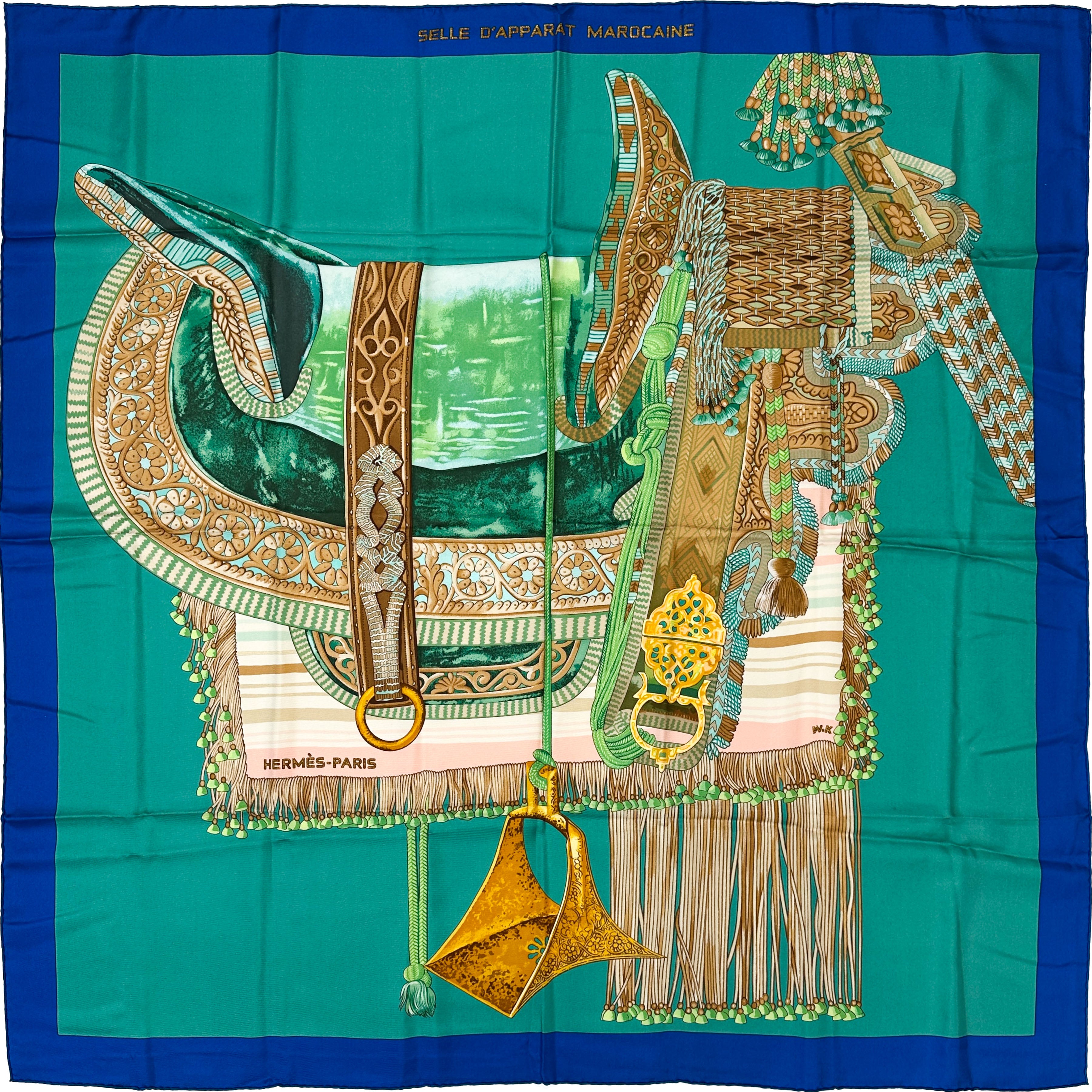 Hermès Selle d'Apparat Marocaine 90