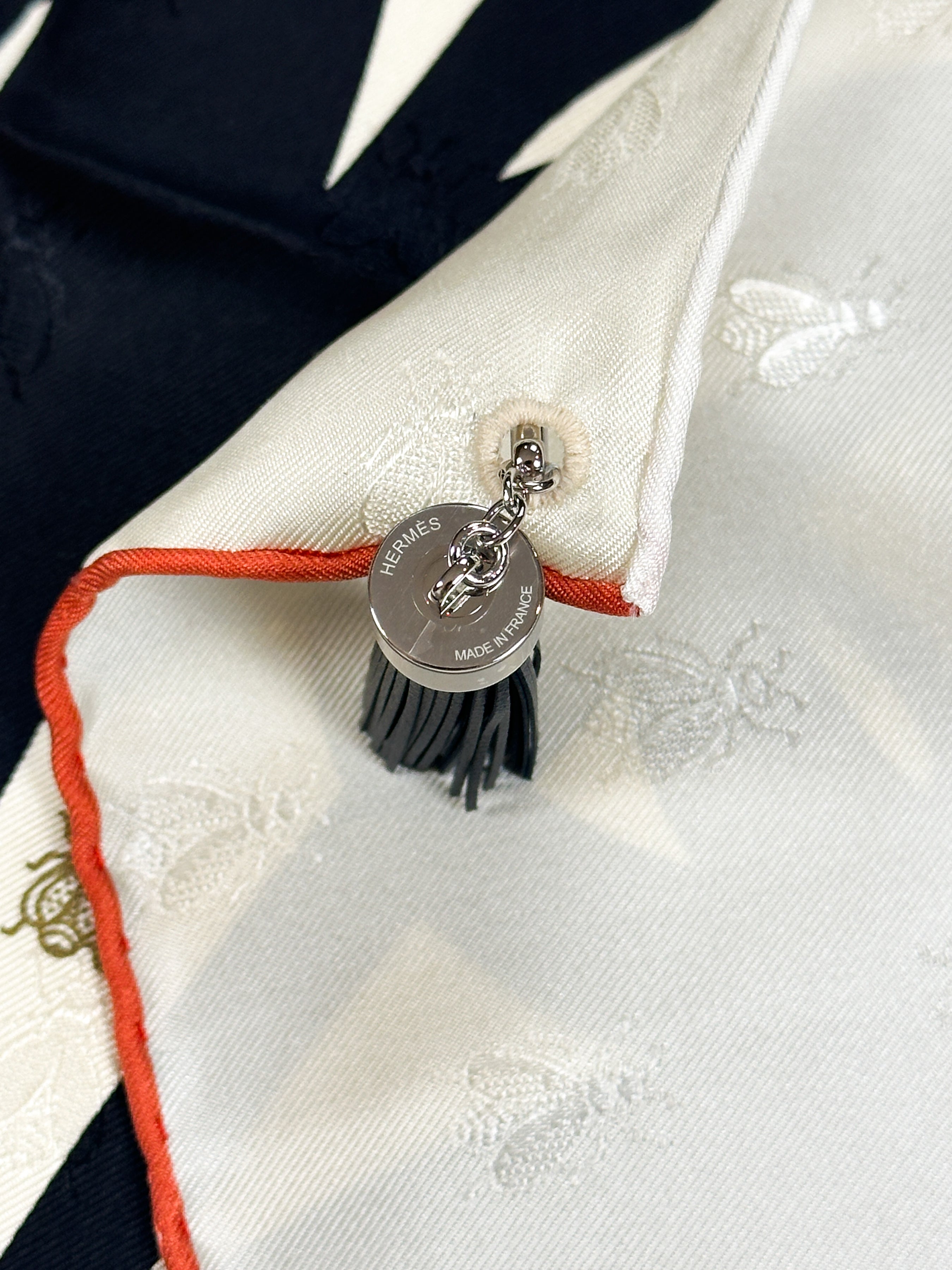 Hermès Bouquet Final With Leather Tassel 90